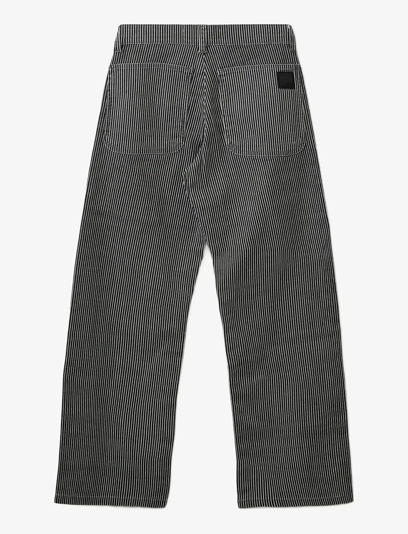 Sofie Schnoor Young - SIENNASY JEANS - tavalised teksad - black striped - 1