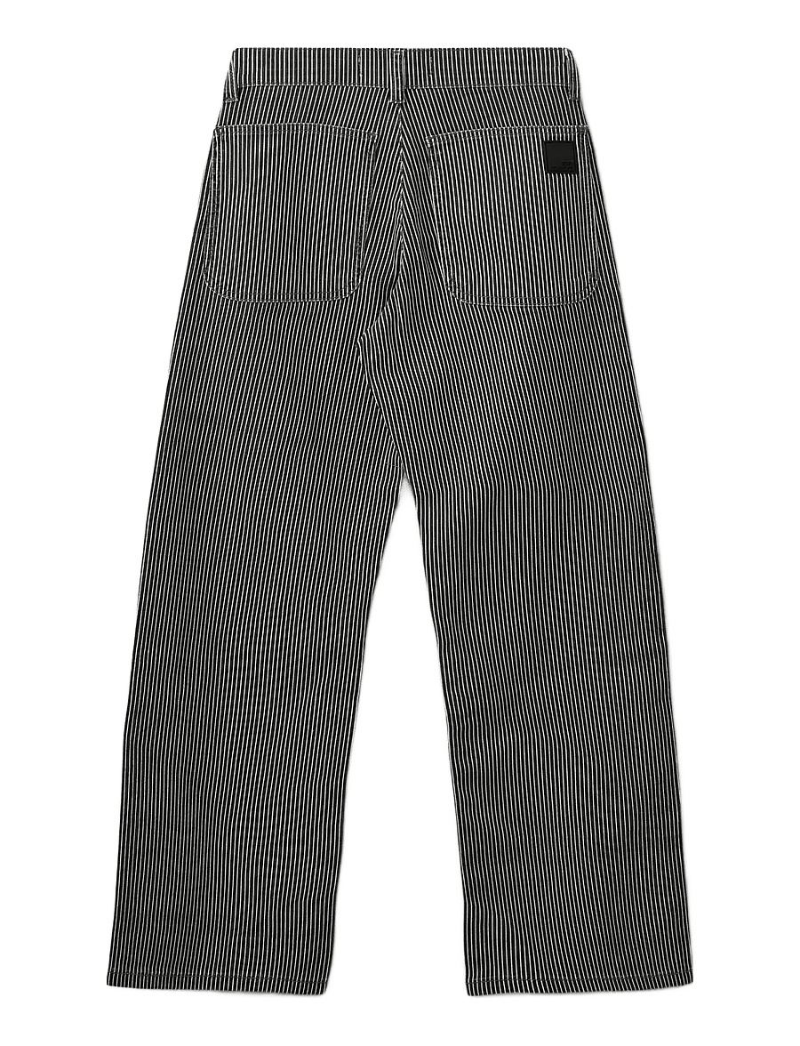 Sofie Schnoor Young - SIENNASY JEANS - tiesaus kirpimo džinsai - black striped - 1