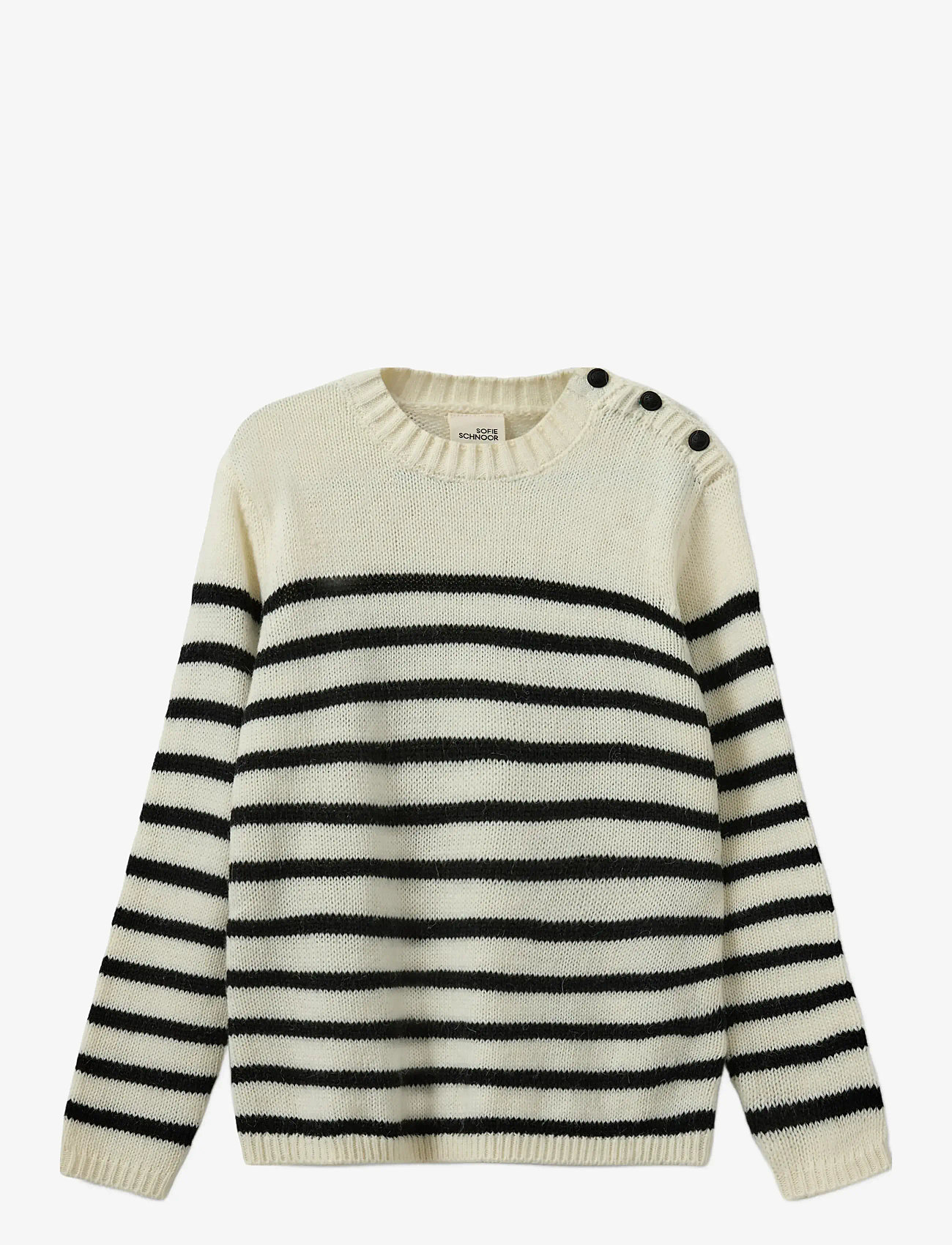 Sofie Schnoor Young - TILDASY KNIT - stickade tröjor - off white - 0