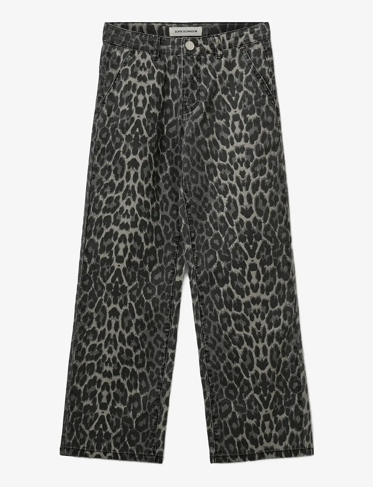 Sofie Schnoor Young - SIENNASY TROUSERS - sügisesed riided - grey leopard - 0