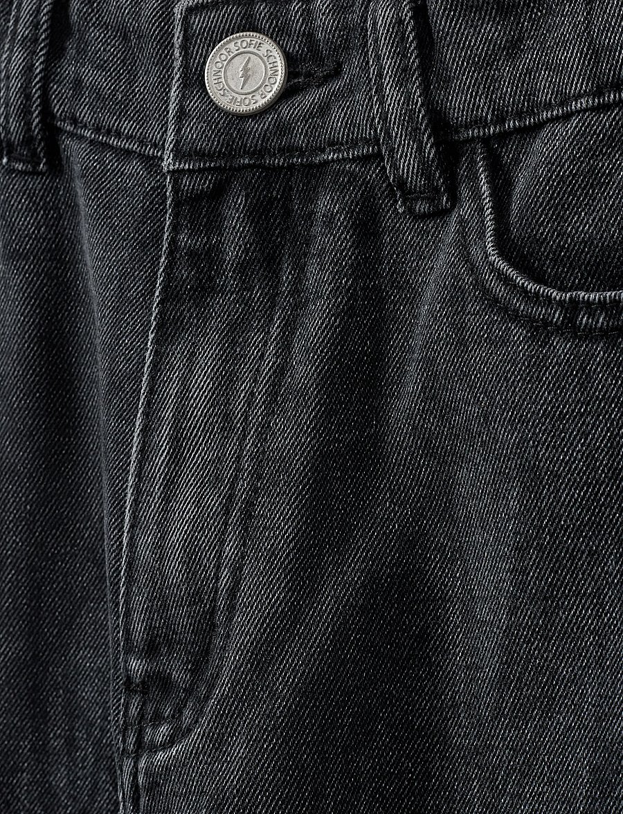 Sofie Schnoor Young - TOKYOSY JEANS - loose jeans - washed black - 2