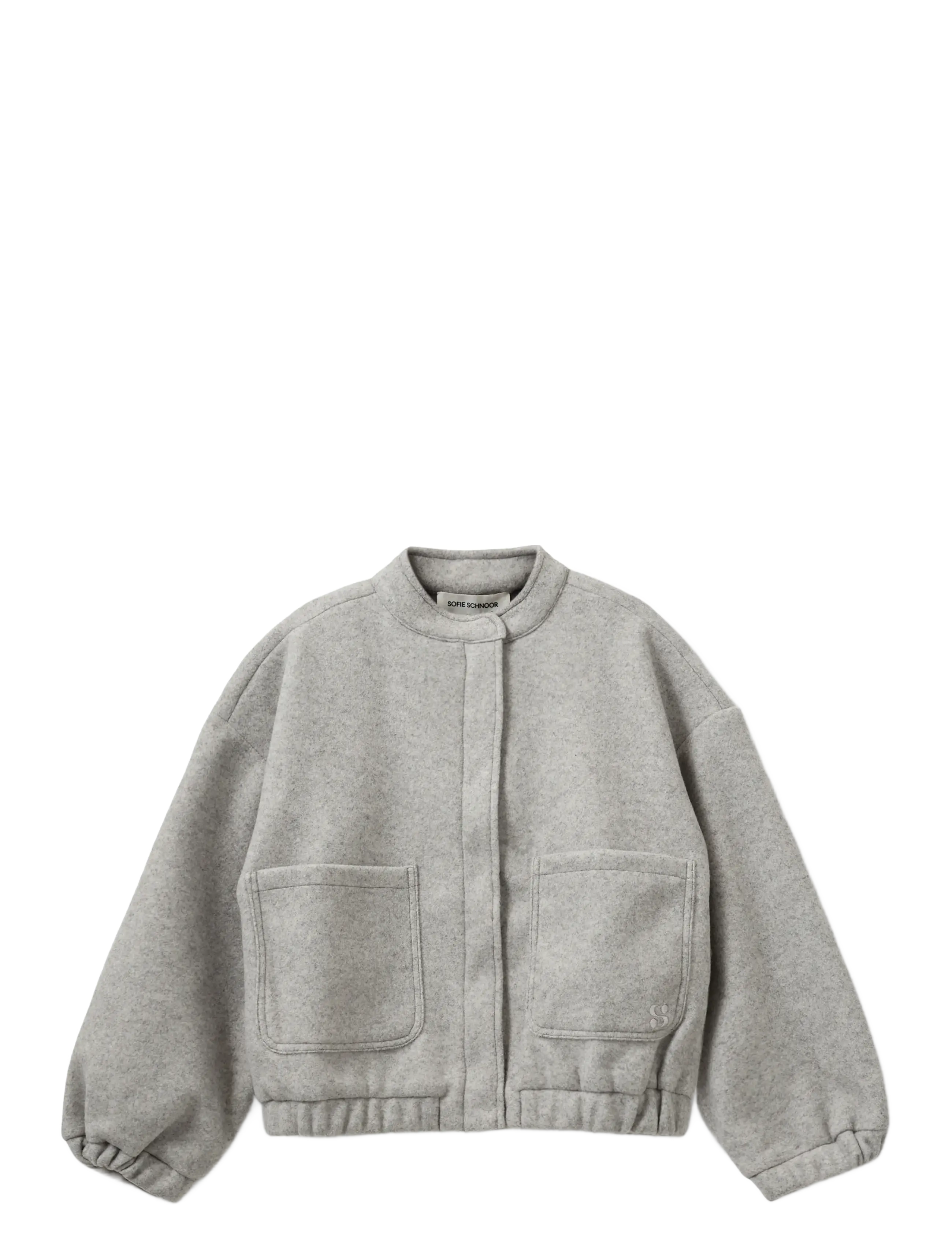 Sofie Schnoor Young Fridasy Jacket, 176, Jackets & Coats, Grau - Bomber, Kinder