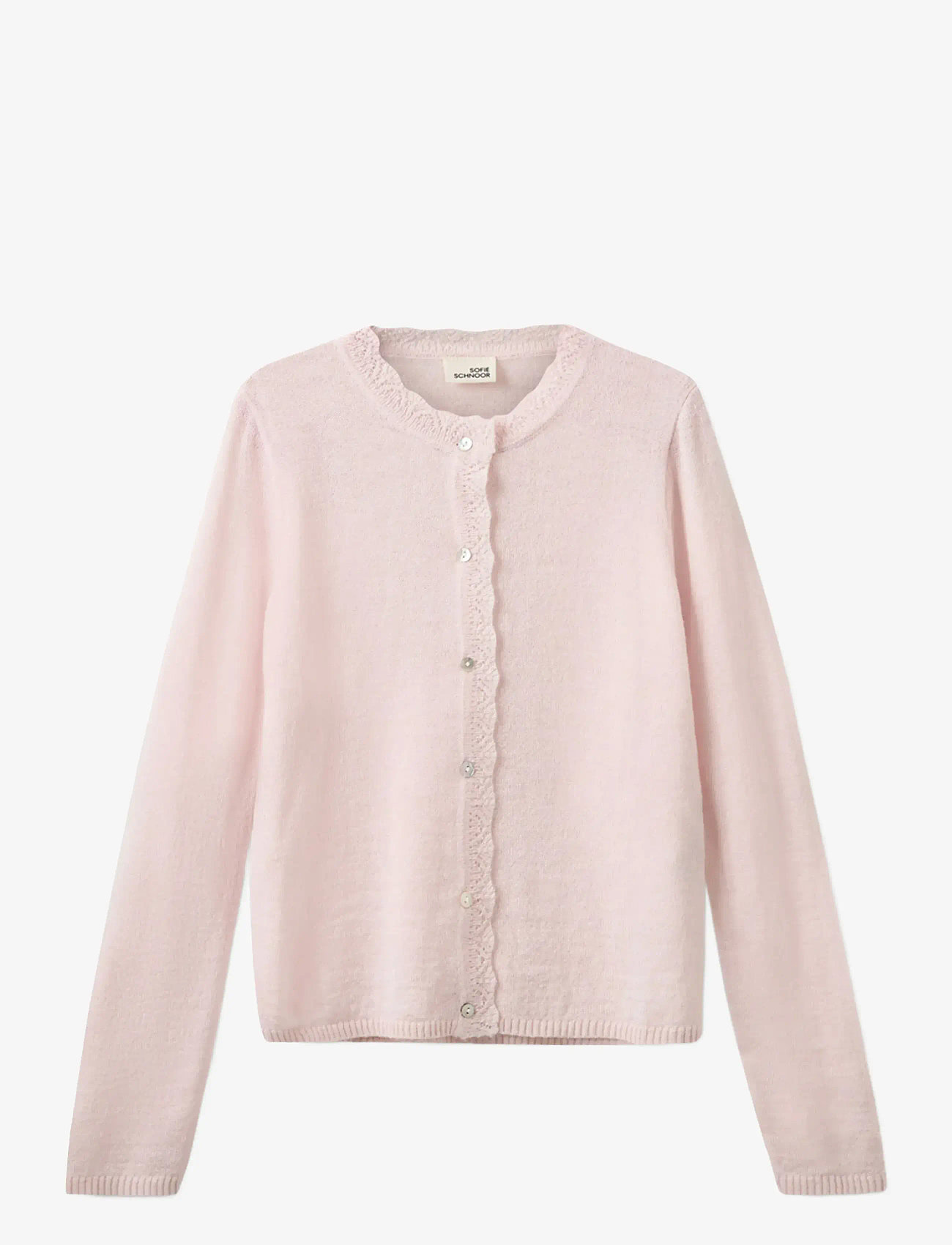 Sofie Schnoor Young - SKYLARSY CARDIGAN - cardigans - coral pink - 0