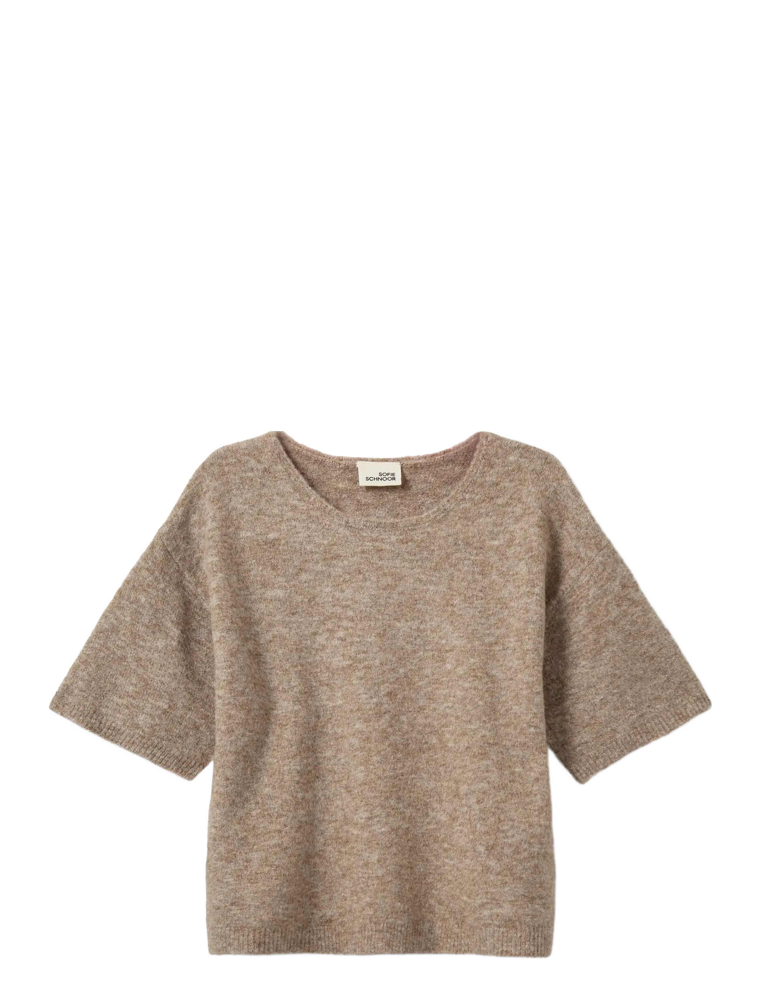 Sofie Schnoor Young Cerinsy Blouse, 128, Knitwear, Beige - Pullovers, Kinder