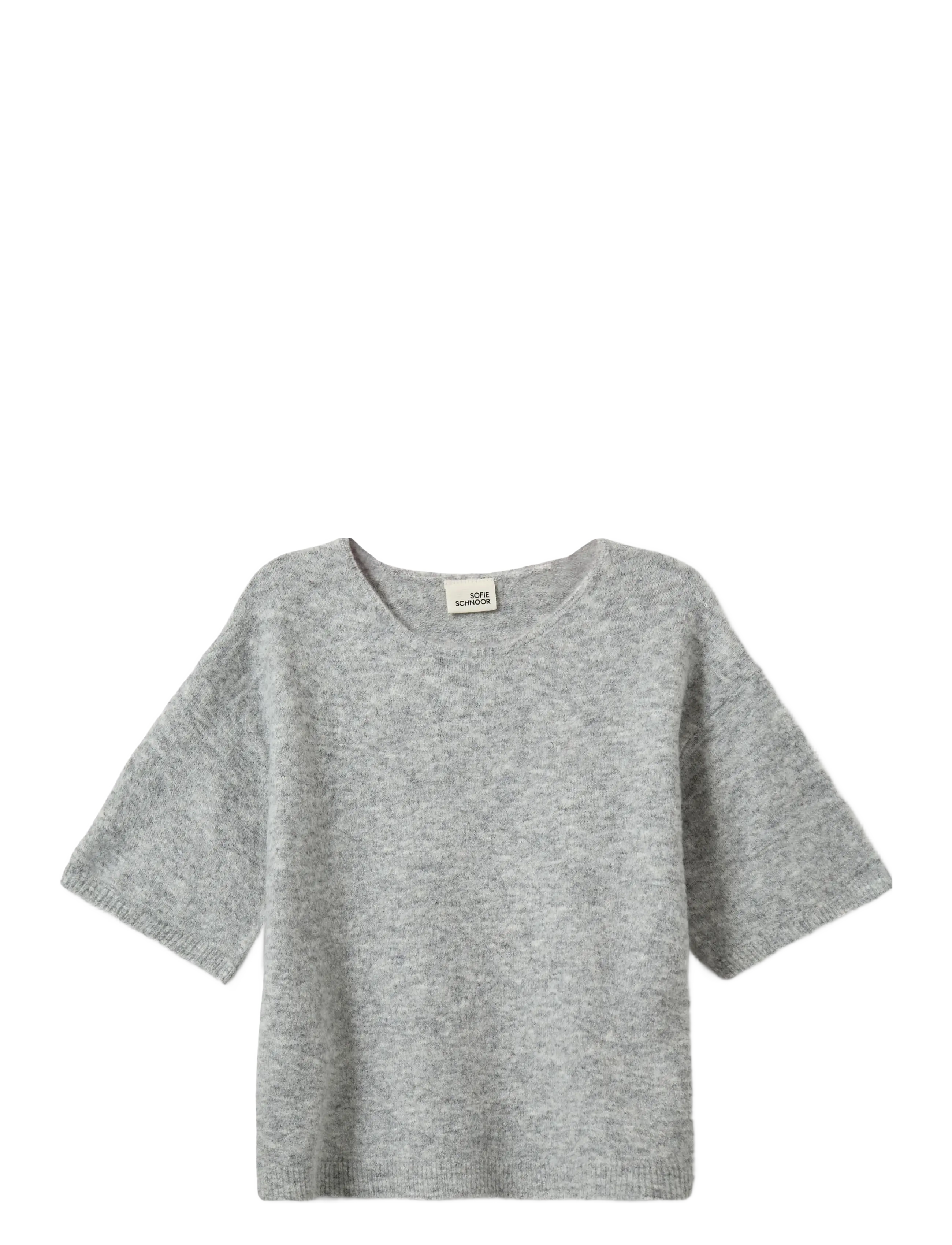 Sofie Schnoor Young Cerinsy Blouse, 152, Grey, Strik > Pullovere, Børn