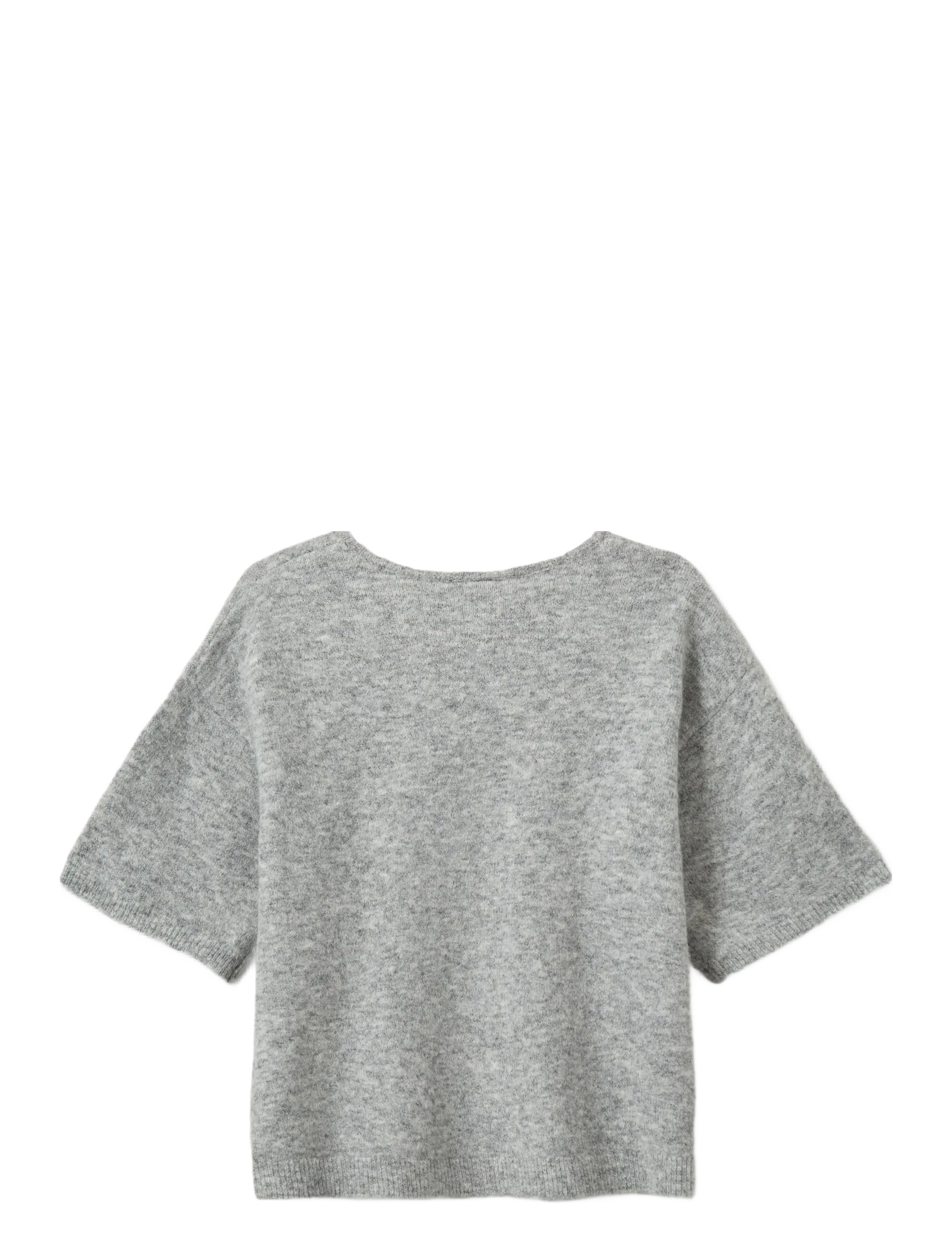 Sofie Schnoor Young - CERINSY BLOUSE - gebreide kleding - grey melange - 1