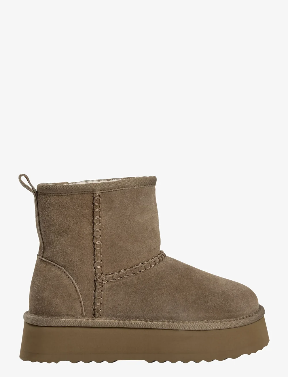 Sofie Schnoor Young - MINASY TEDDY BOOT - vinterstövlar - dark sand - 1