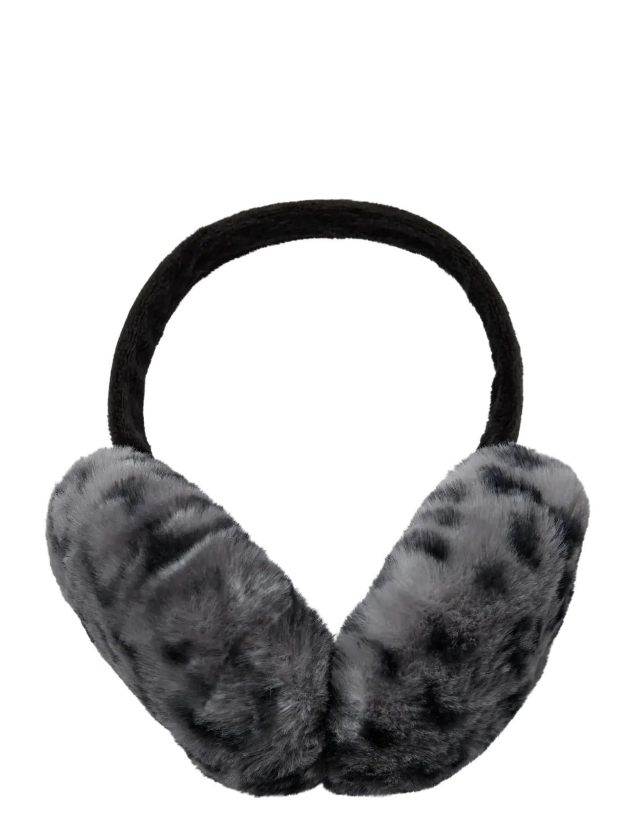 Sofie Schnoor Young Elenasy Ear Warmers, Børn, Leopardprint Ørevarmere, Grå, Str: ONE SIZE