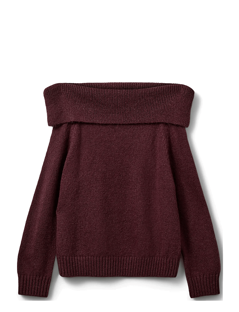 Sofie Schnoor Young - SAWASY BLOUSE - džemprid - plum - 1