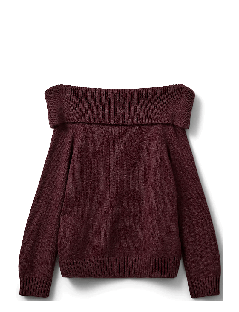 Sofie Schnoor Young - SAWASY BLOUSE - džemprid - plum - 2