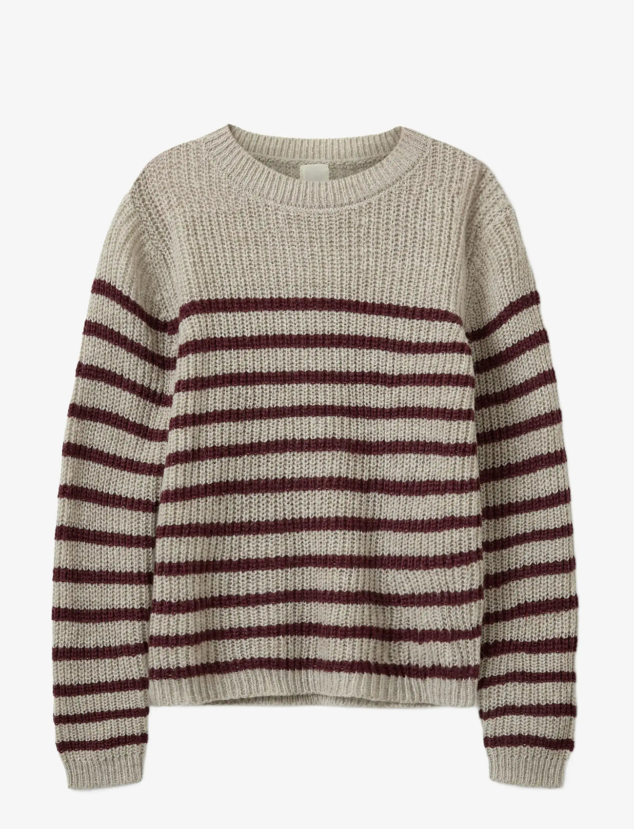 Sofie Schnoor Young - POLLYSY KNIT - pullover - plum stripe - 0