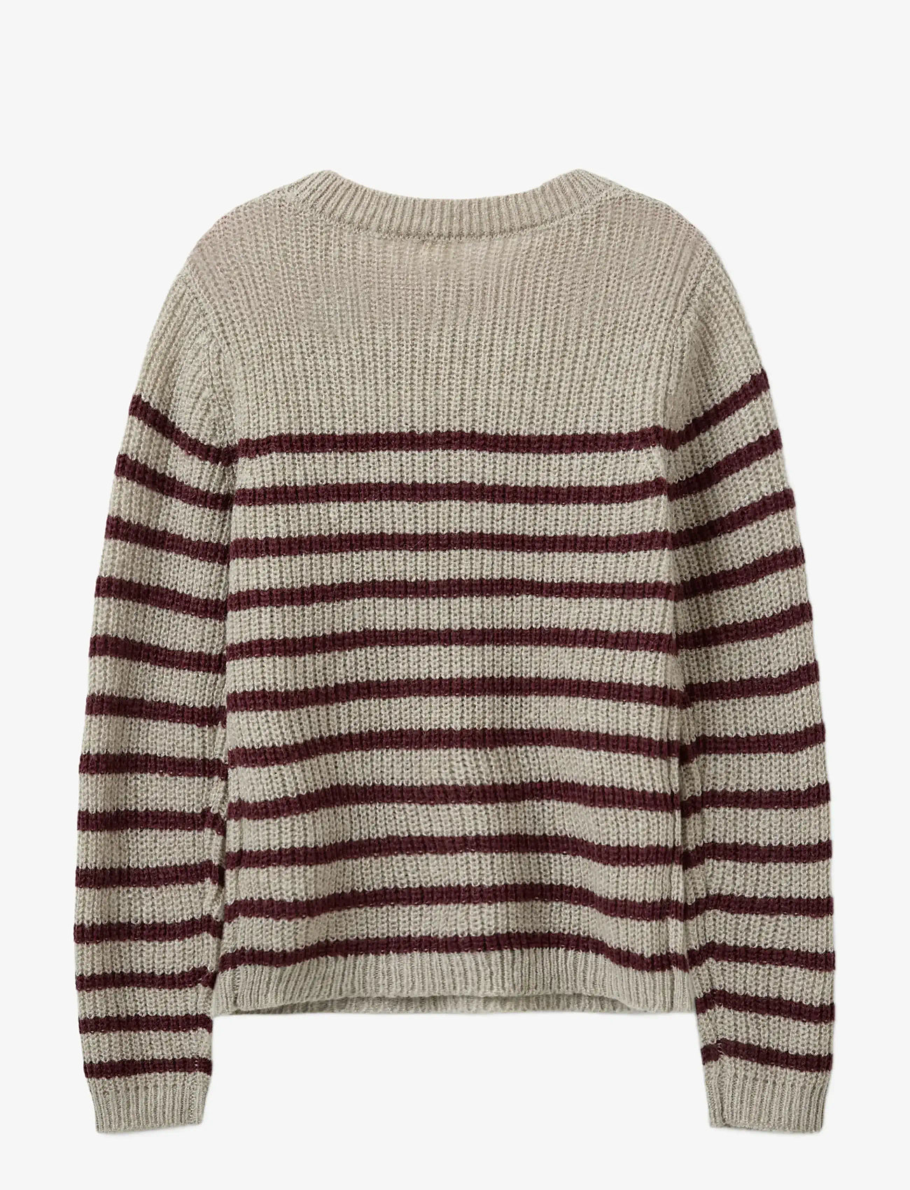 Sofie Schnoor Young - POLLYSY KNIT - pullover - plum stripe - 1