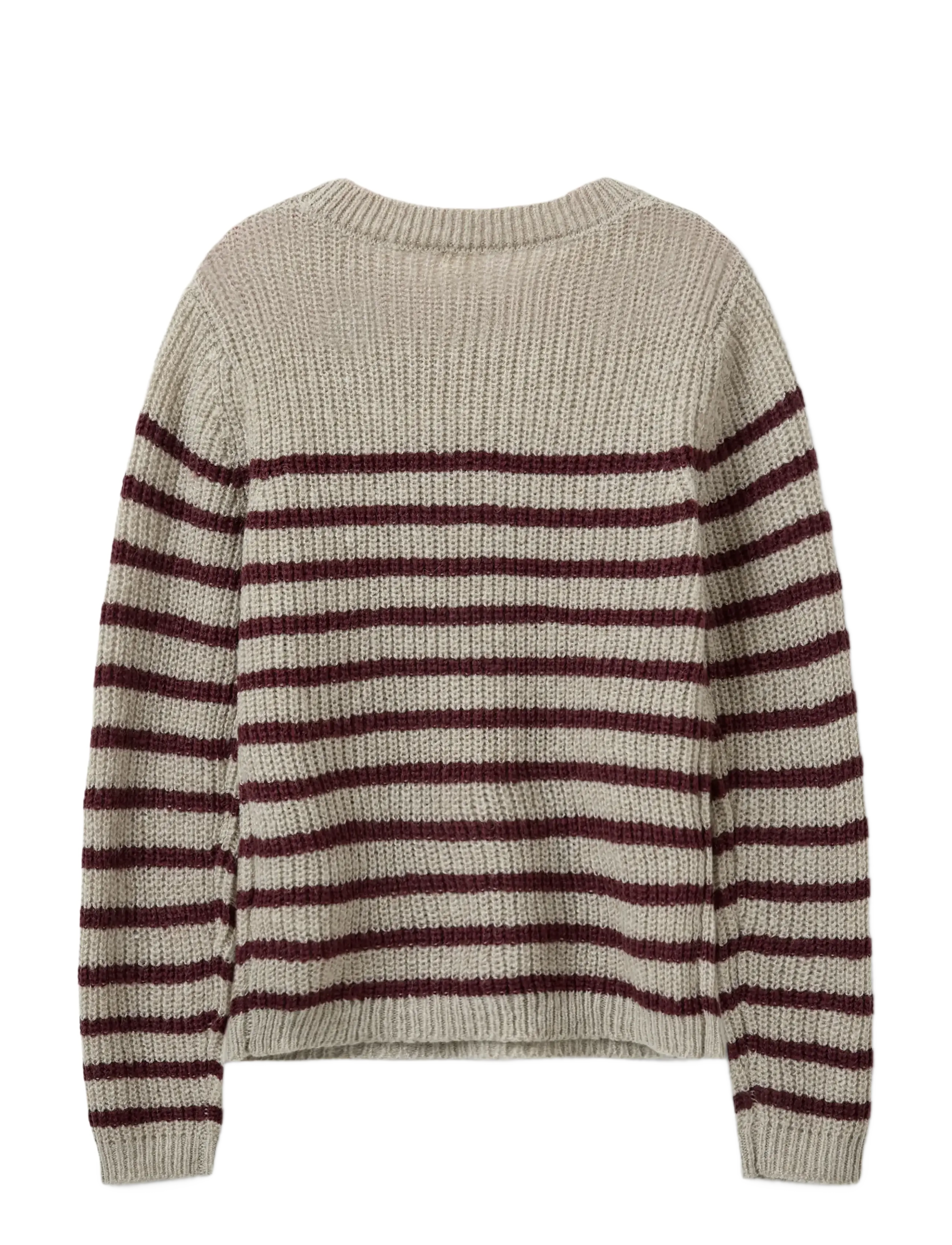 Sofie Schnoor Young - POLLYSY KNIT - džemprid - plum stripe - 1