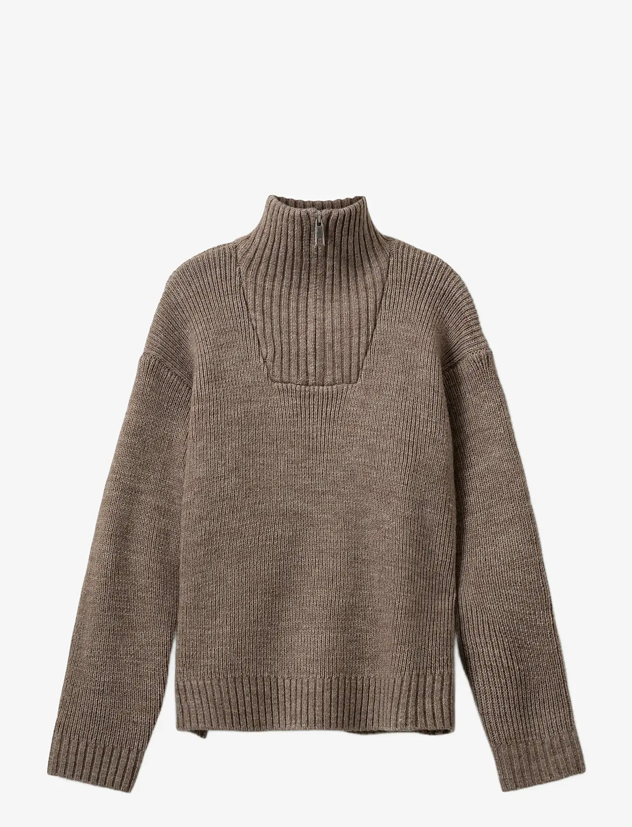 Sofie Schnoor Young - PILOSY KNIT - trøjer - deer melange - 0