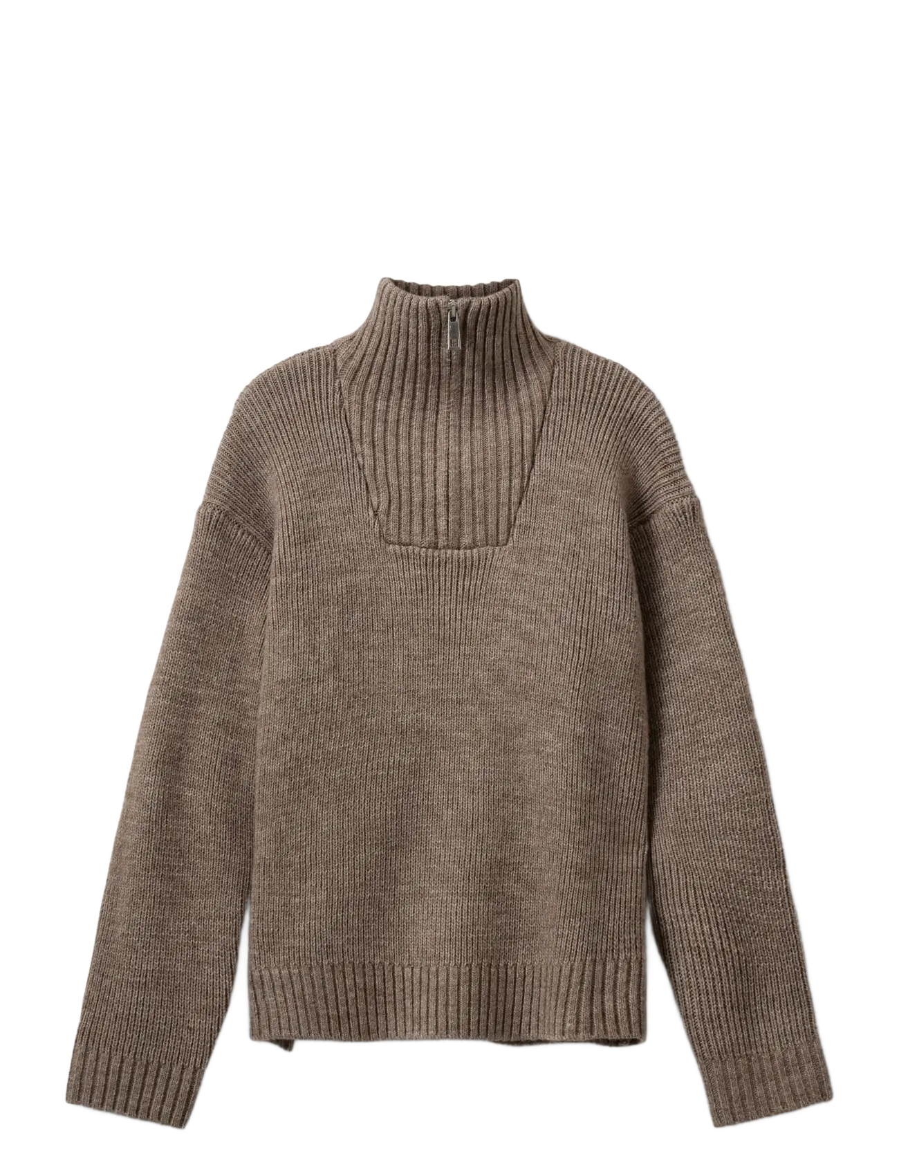 Sofie Schnoor Young PILOSY KNIT - Strickmode - DEER MELANGE / brown