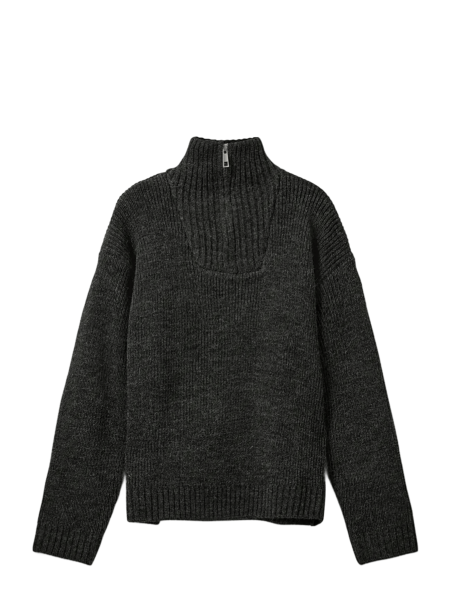 Sofie Schnoor Young - PILOSY KNIT - truien - grey melange - 0