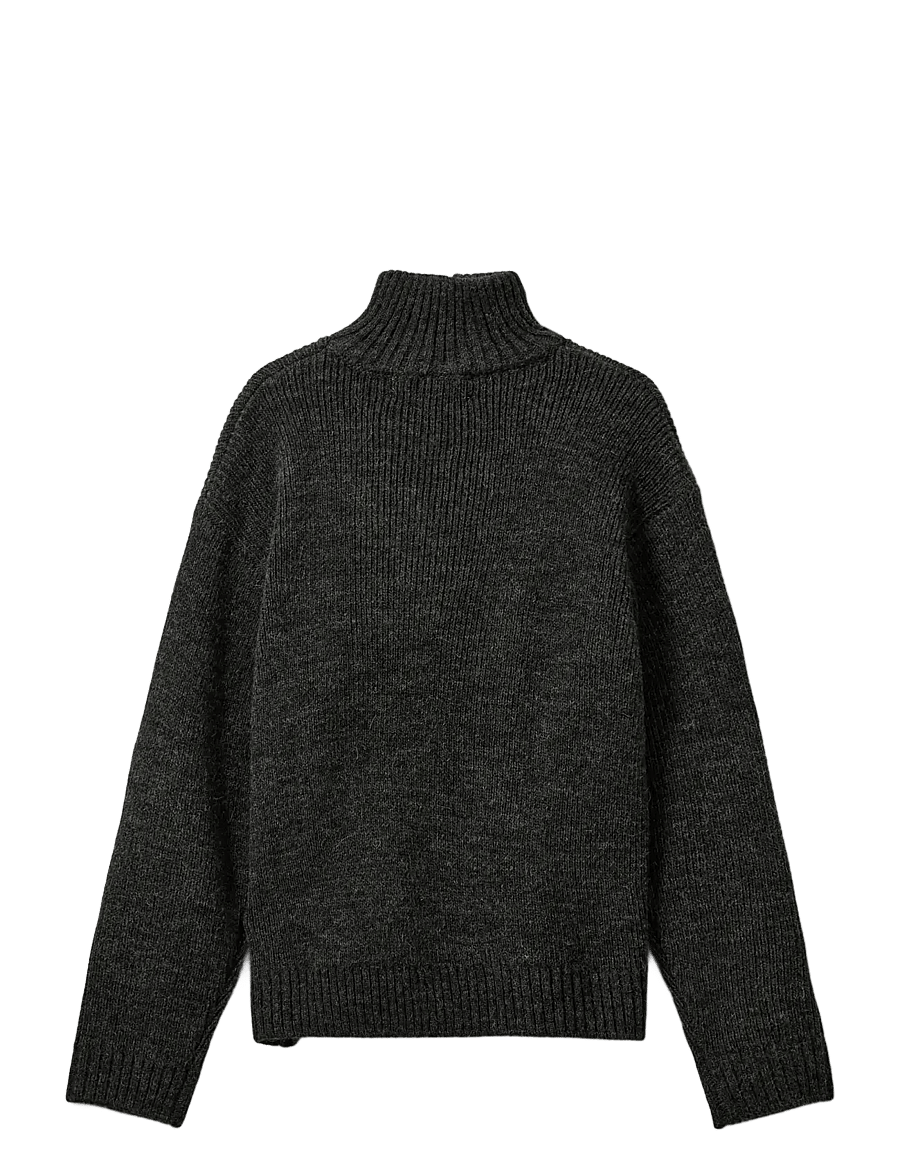 Sofie Schnoor Young - PILOSY KNIT - truien - grey melange - 1