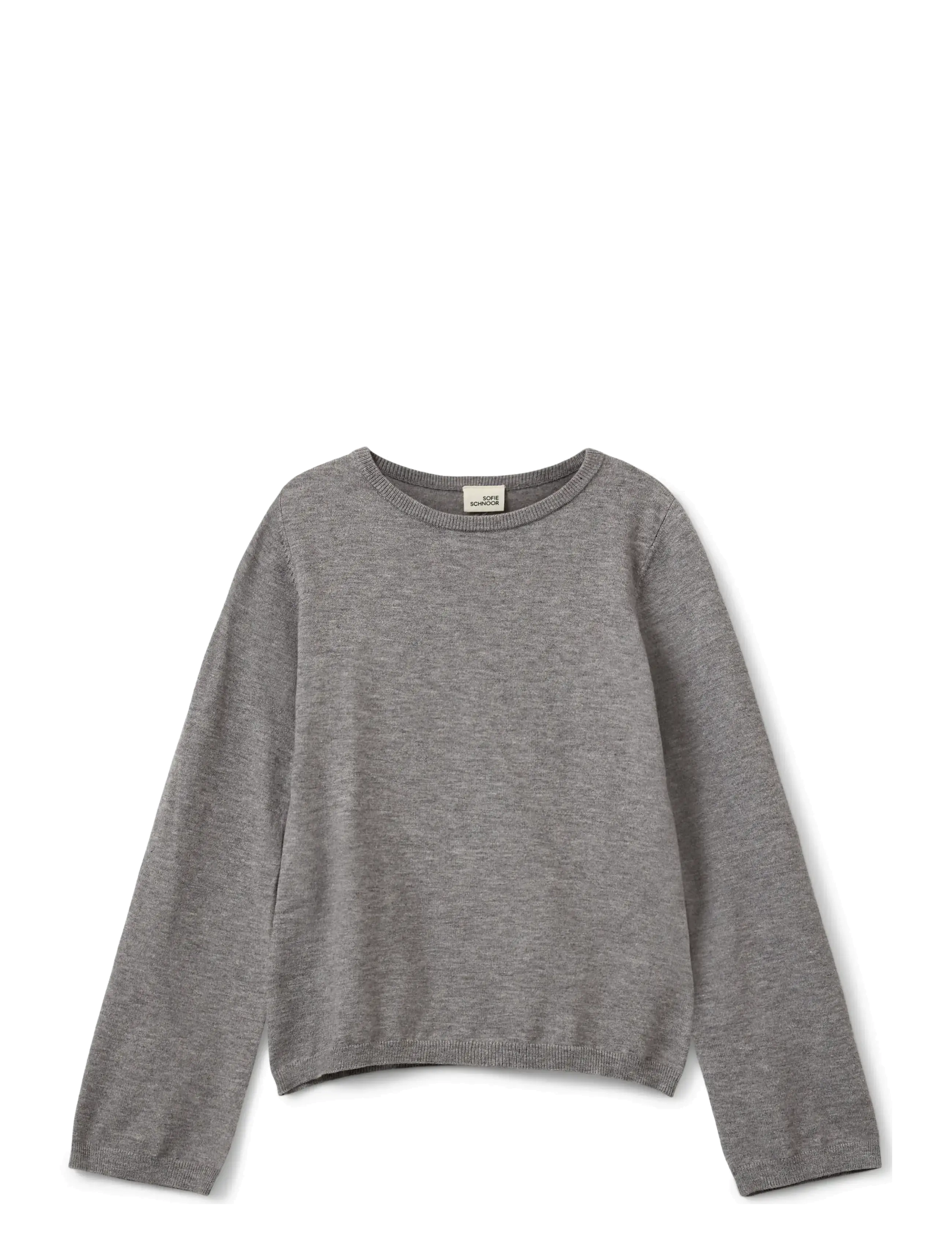 Sofie Schnoor Young VIVOSY KNIT - Pullover - GREY MELANGE / grey
