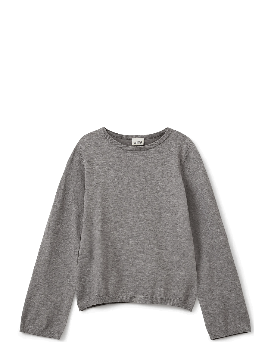Sofie Schnoor Young - VIVOSY KNIT - trøjer - grey melange - 1