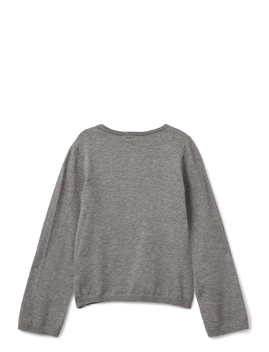 Sofie Schnoor Young - VIVOSY KNIT - trøjer - grey melange - 2