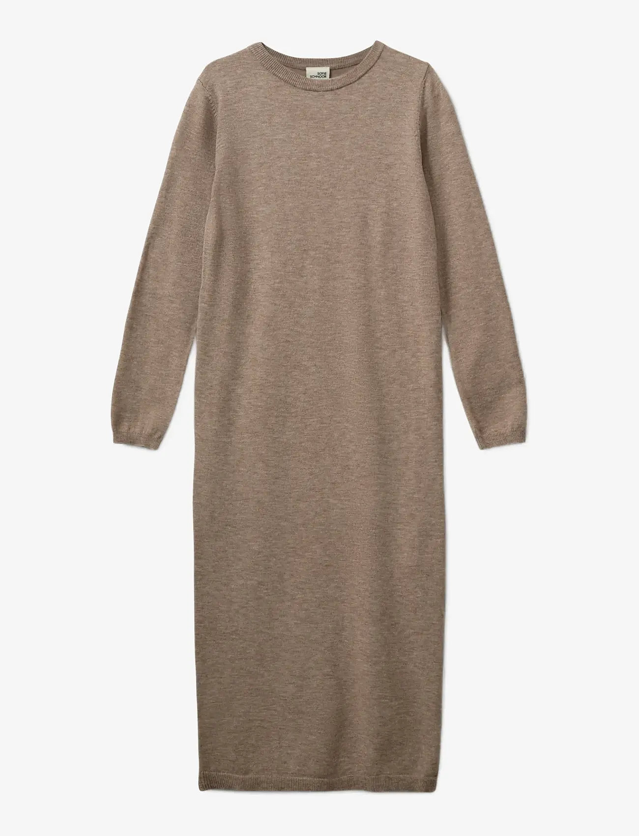 Sofie Schnoor Young - KORYSY DRESS - langærmede hverdagskjoler - deer melange - 0