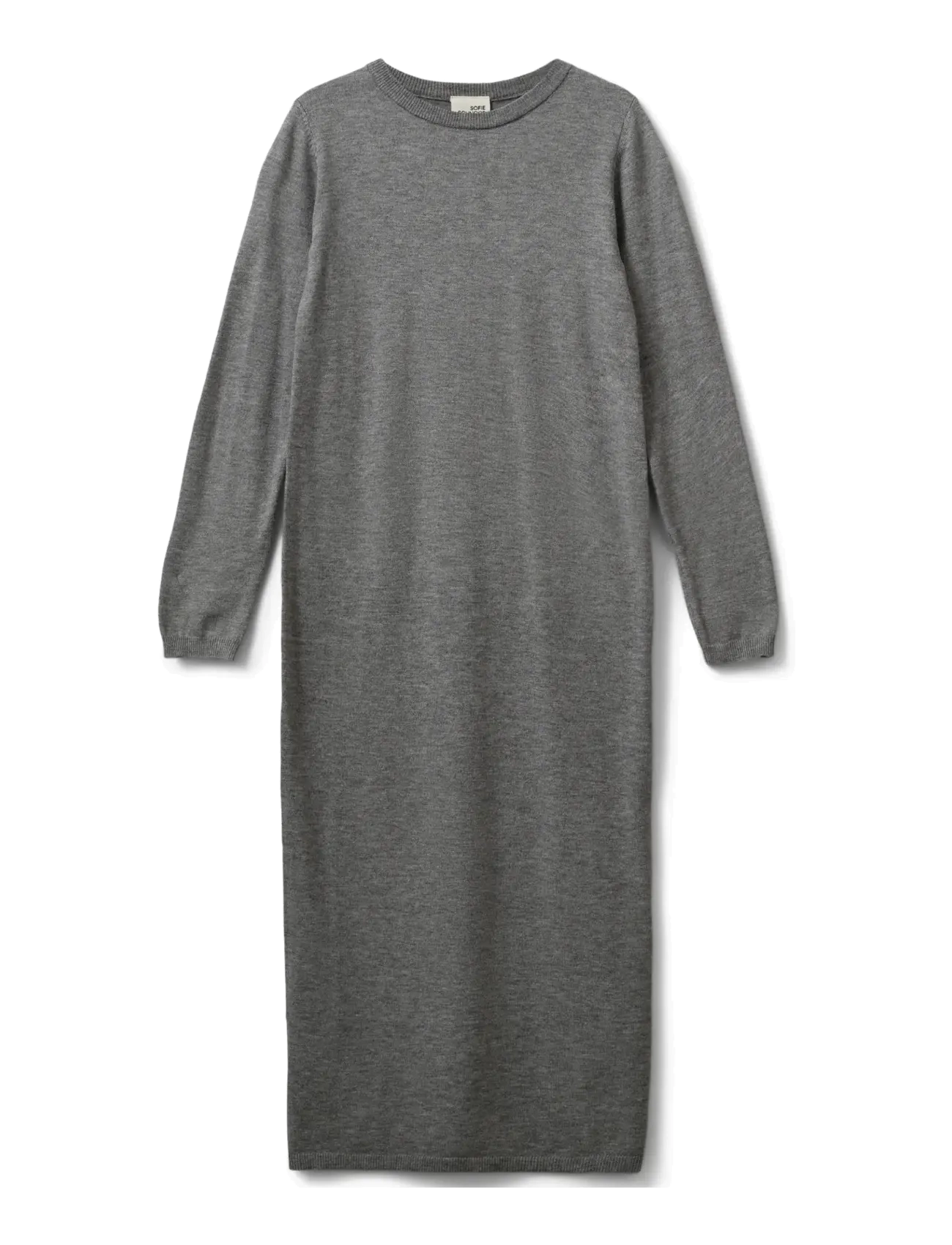 KORYSY DRESS - GREY MELANGE