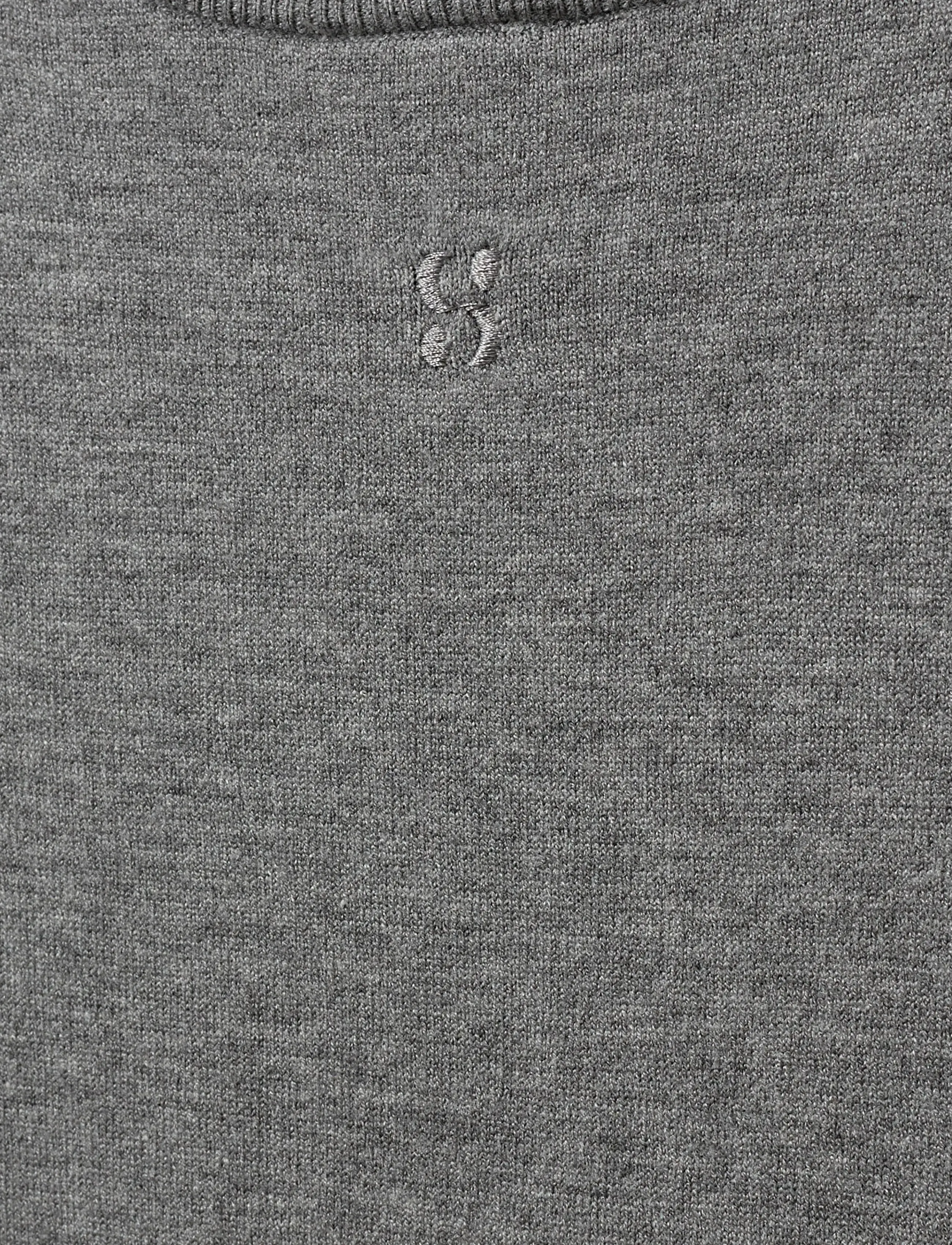 Sofie Schnoor Young - KORYSY DRESS - long-sleeved casual dresses - grey melange - 3