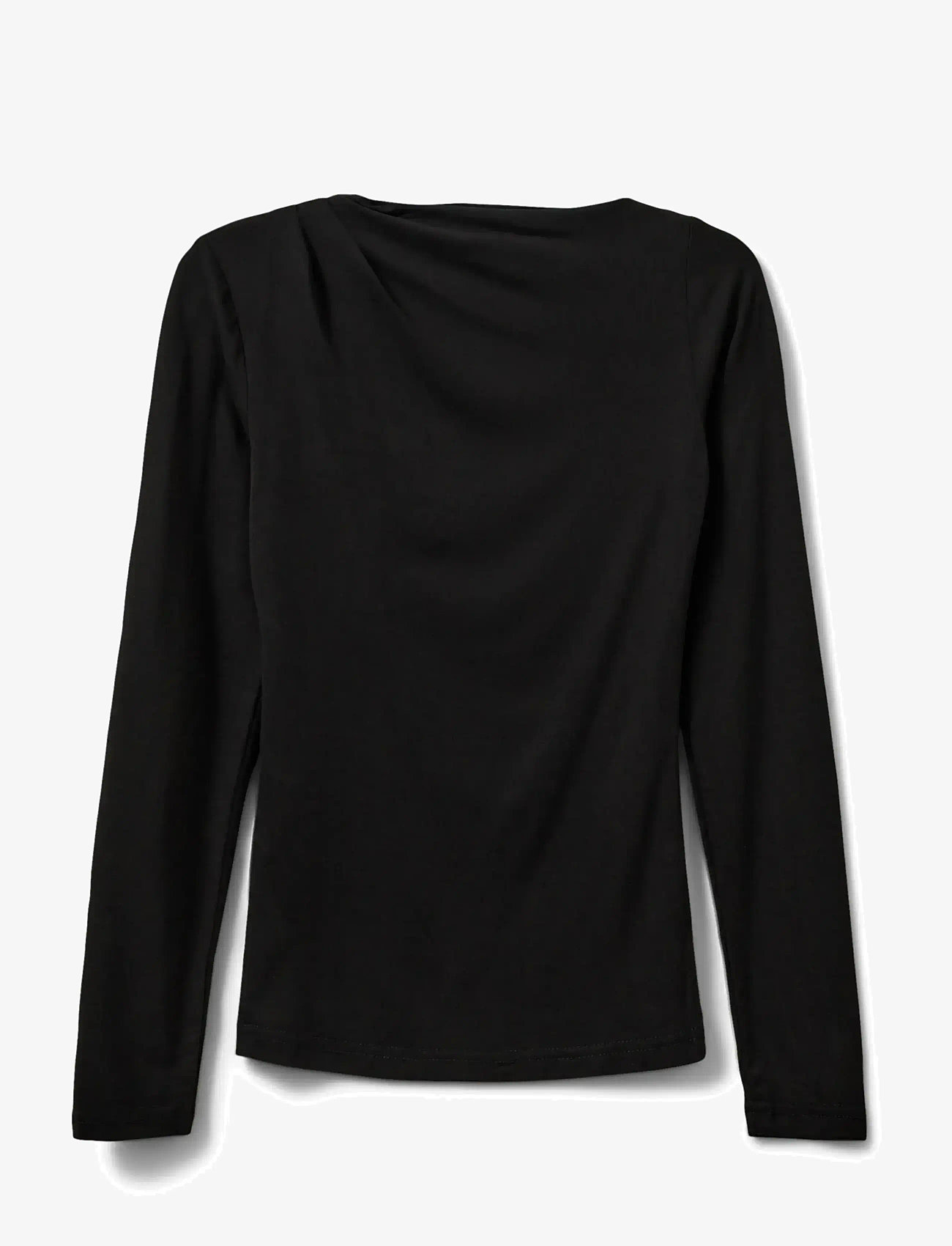 Sofie Schnoor Young - PELUASY T-SHIRT LONG SLEEVE - blusar & tunikor - black - 1