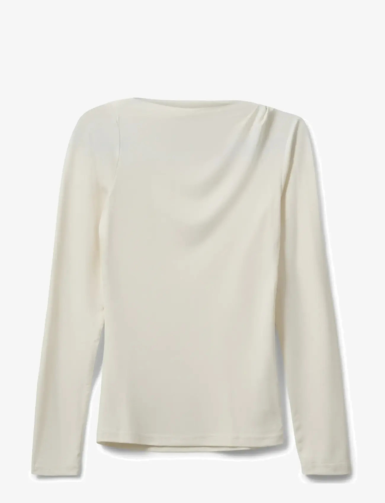 Sofie Schnoor Young - PELUASY T-SHIRT LONG SLEEVE - bluzki i tuniki - snow white - 0