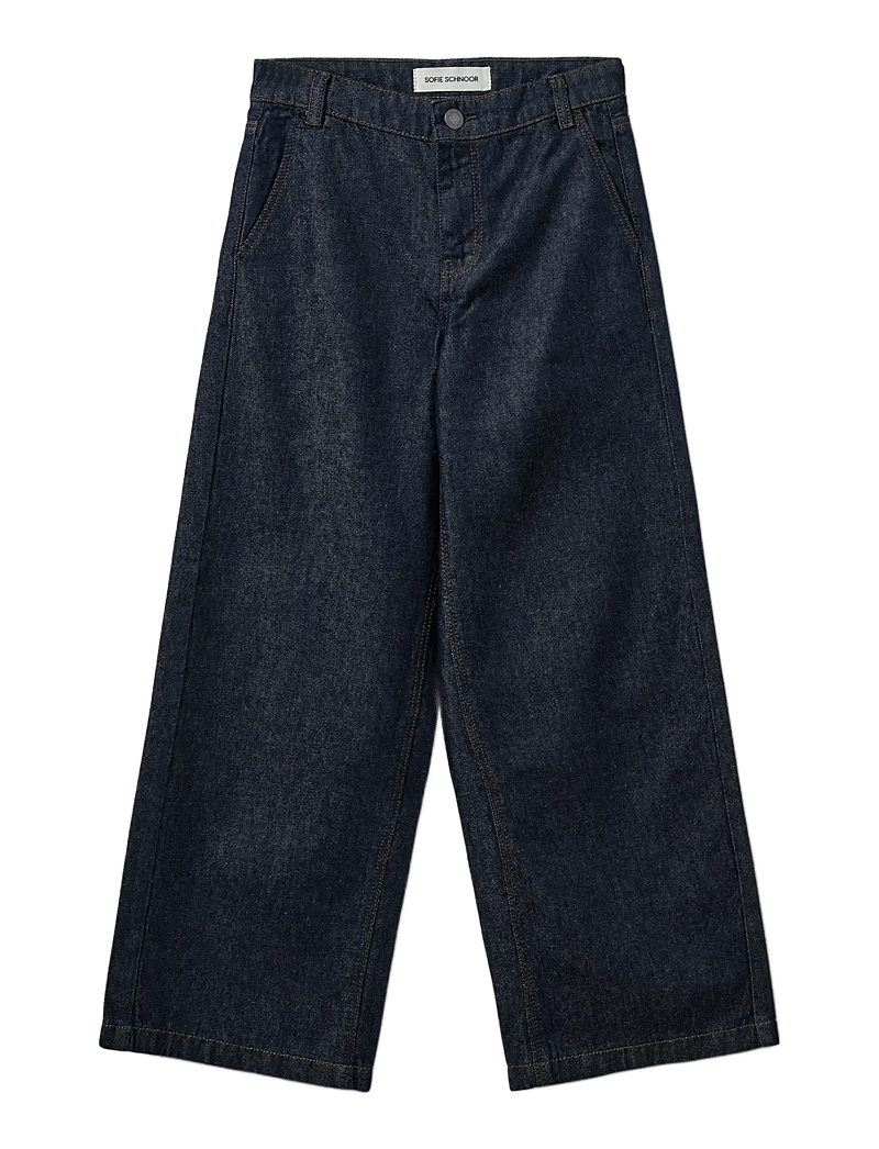 Sofie Schnoor Young - AZZISY TROUSERS - vide jeans - dark denim blue - 0