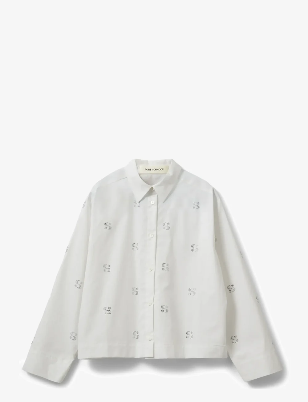 Sofie Schnoor Young - ELLIDASY SHIRT - langärmlige hemden - brilliant white - 1