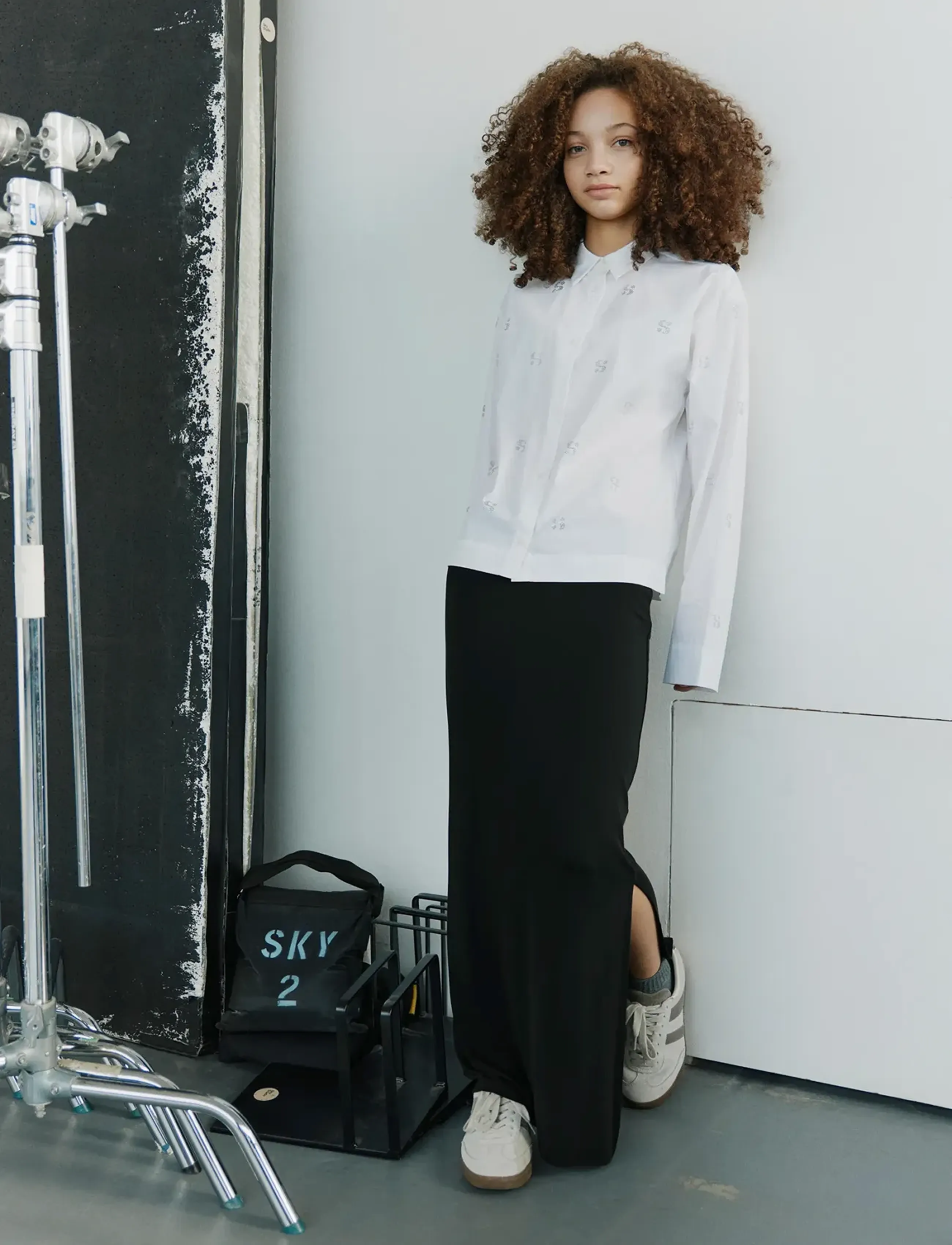 Sofie Schnoor Young Ellidasy Shirt, 164, White, Skjorter > Langærmede, Dame
