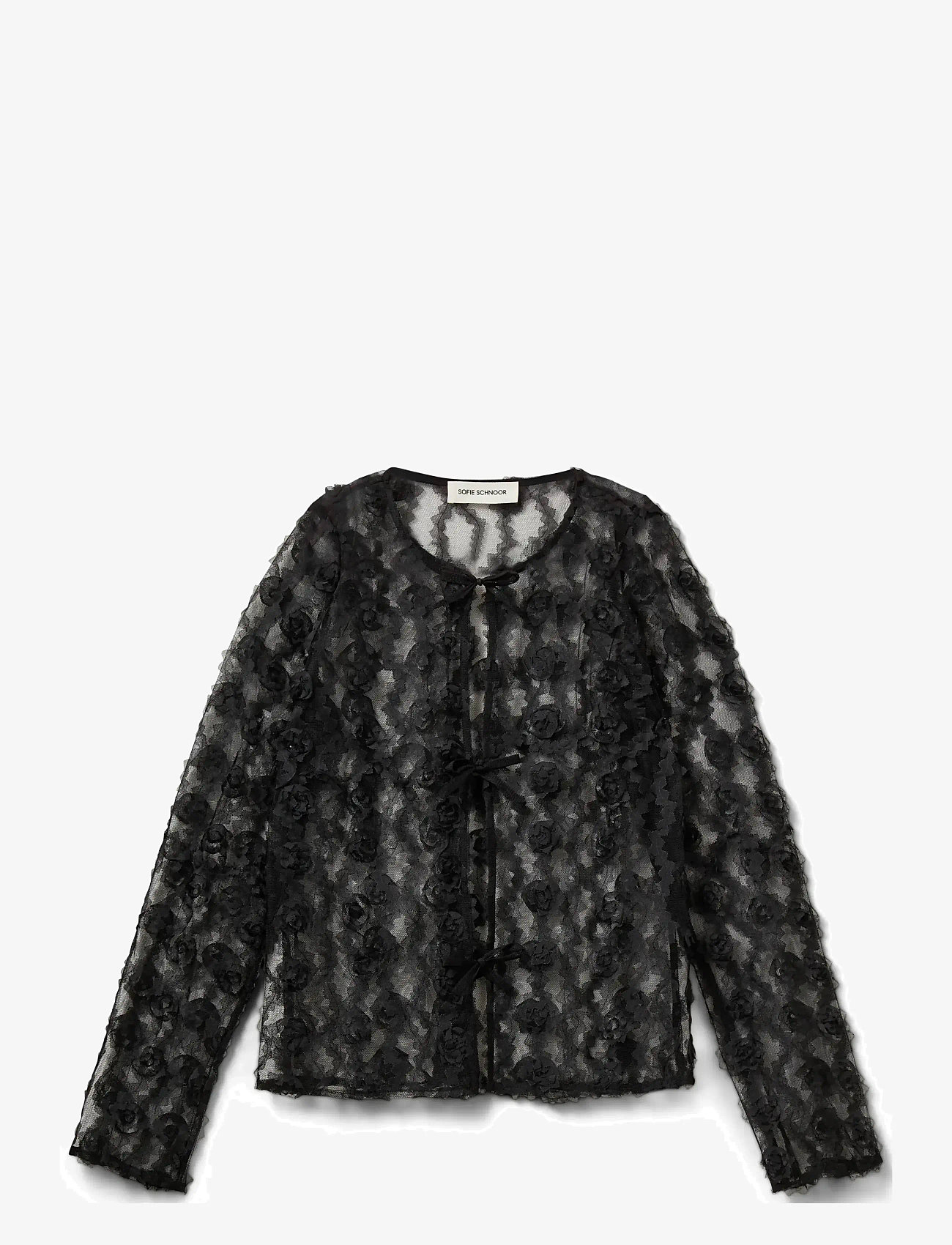 Sofie Schnoor Young - BLISSSY BLOUSE - blusen & tuniken - black - 0