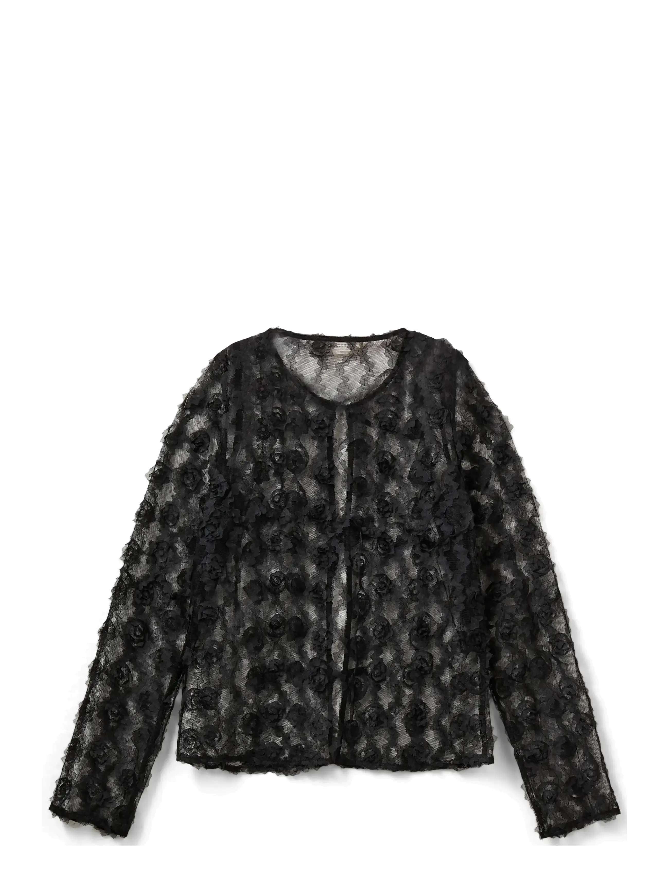 Sofie Schnoor Young - BLISSSY BLOUSE - pluusid ja tuunikad - black - 1