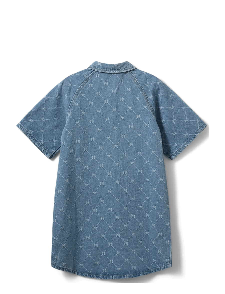 Sofie Schnoor Young - MayaSY Dress - kurzärmelige freizeitkleider - denim blue - 2