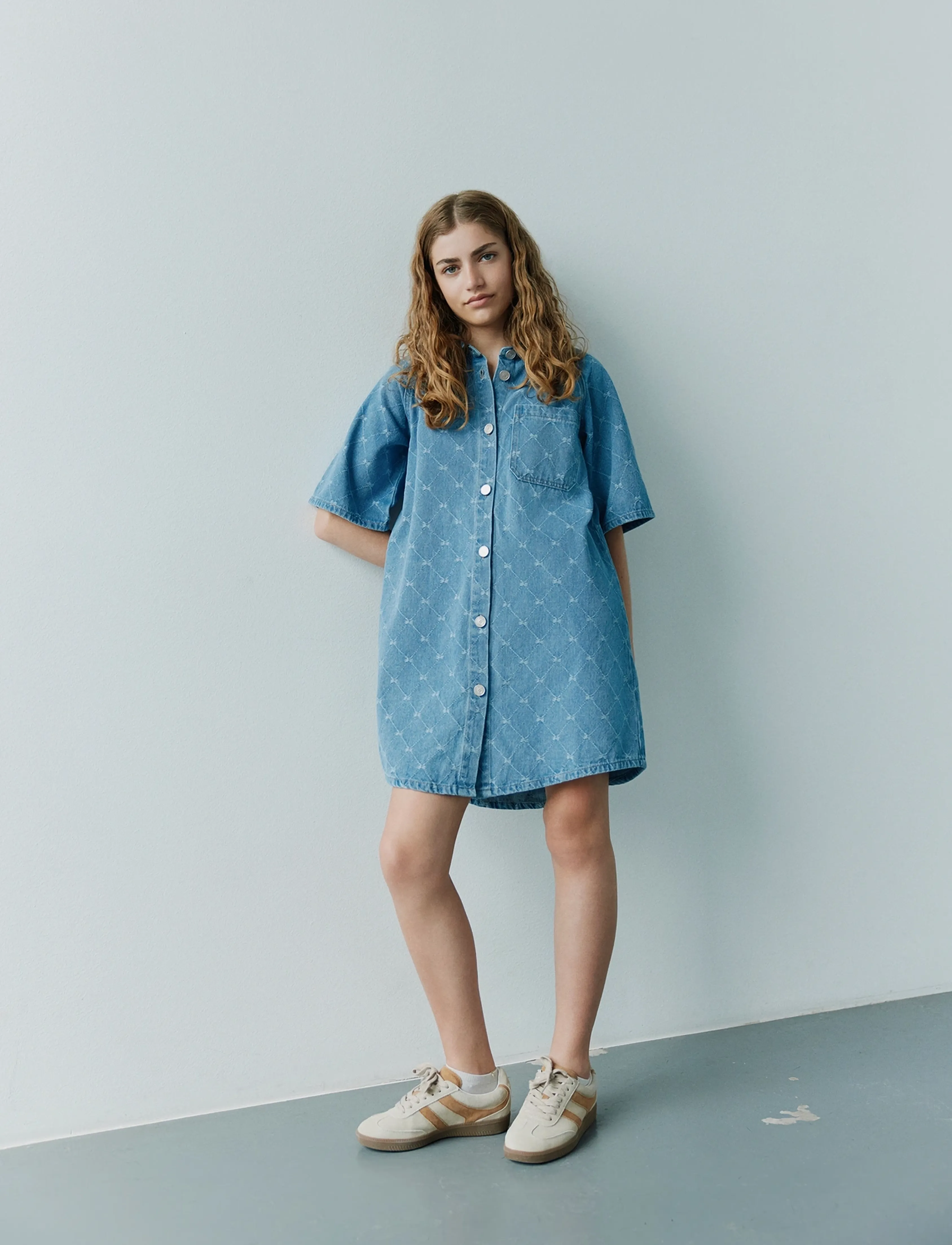 Sofie Schnoor Young MayaSY Dress - Kjoler & Nederdele - DENIM BLUE / blue