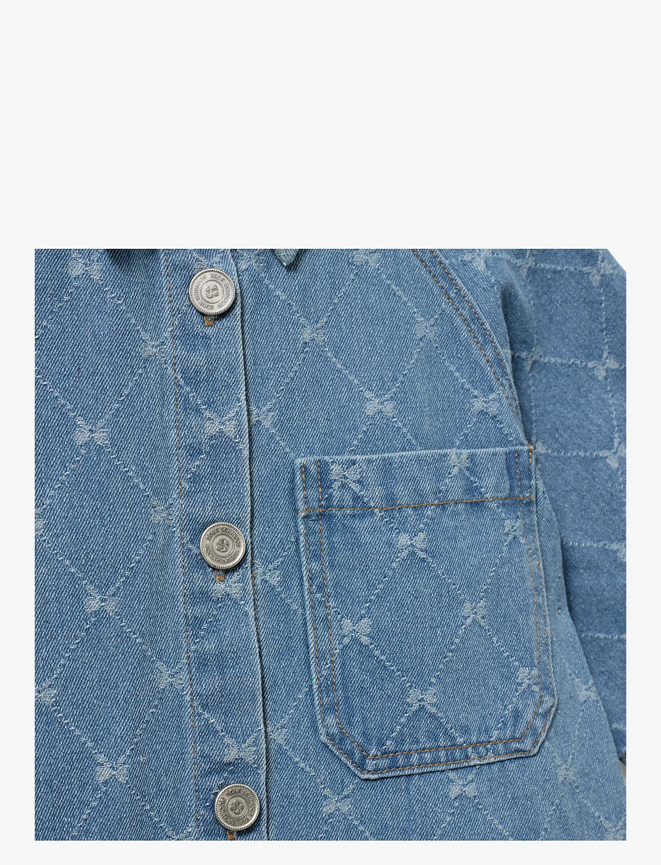 Sofie Schnoor Young - MayaSY Dress - kortærmede hverdagskjoler - denim blue - 3