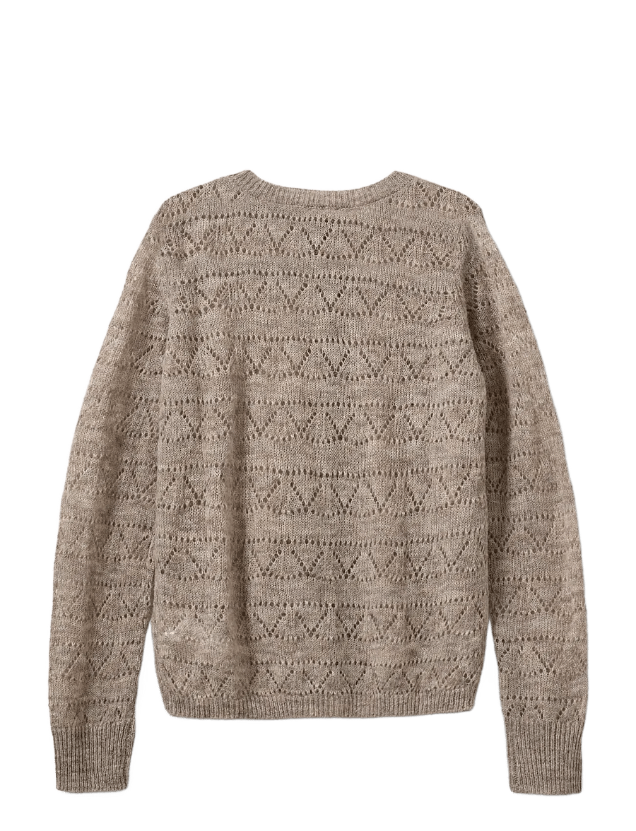 Sofie Schnoor Young - CisseSY Cardigan - cardigans - deer melange - 1