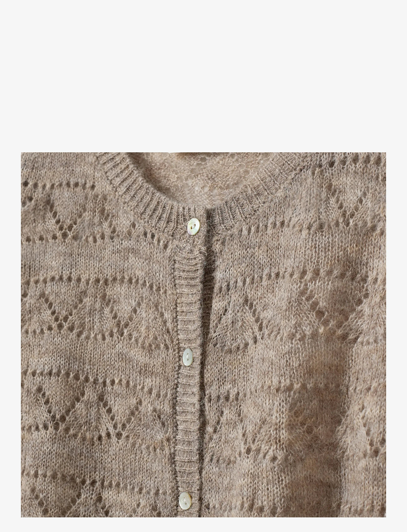 Sofie Schnoor Young - CisseSY Cardigan - koftor - deer melange - 2