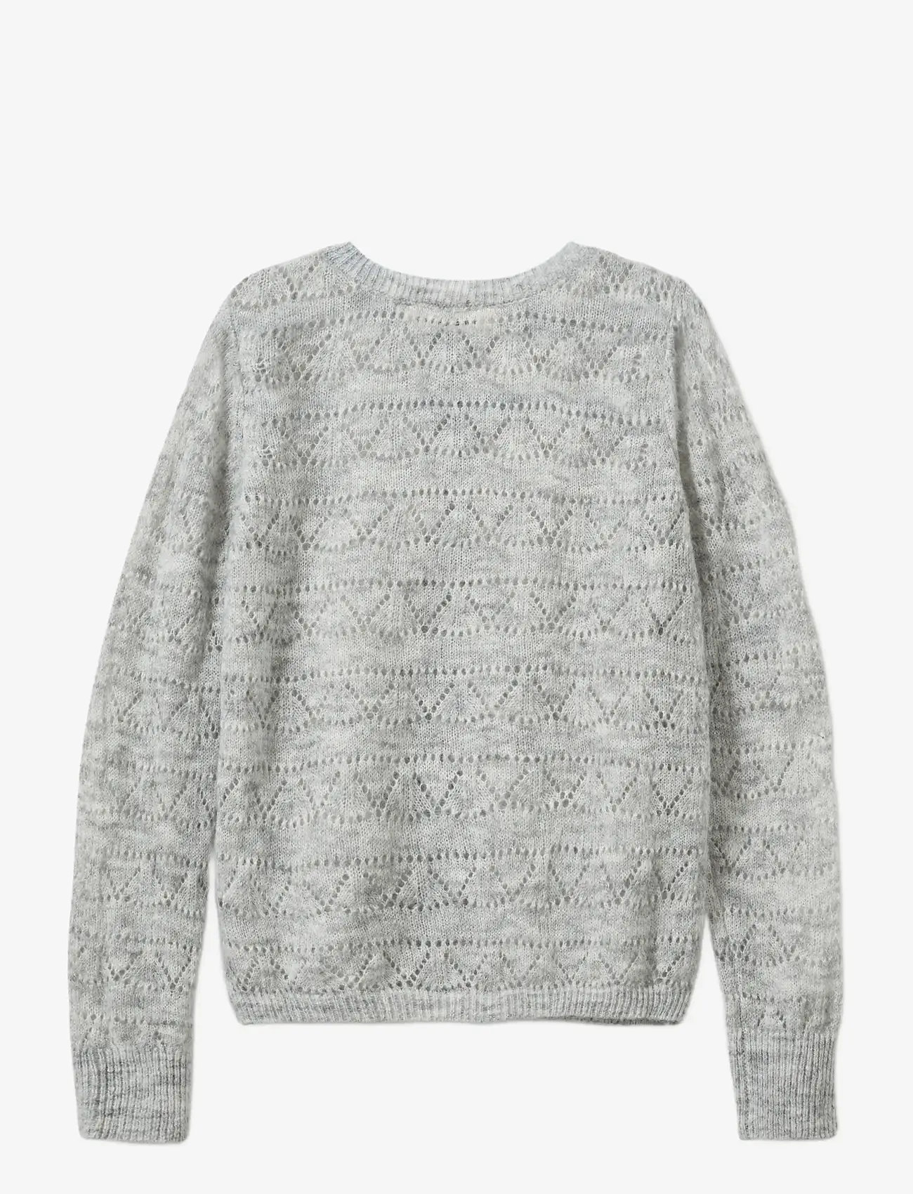 Sofie Schnoor Young - CisseSY Cardigan - kardiganid - grey melange - 1