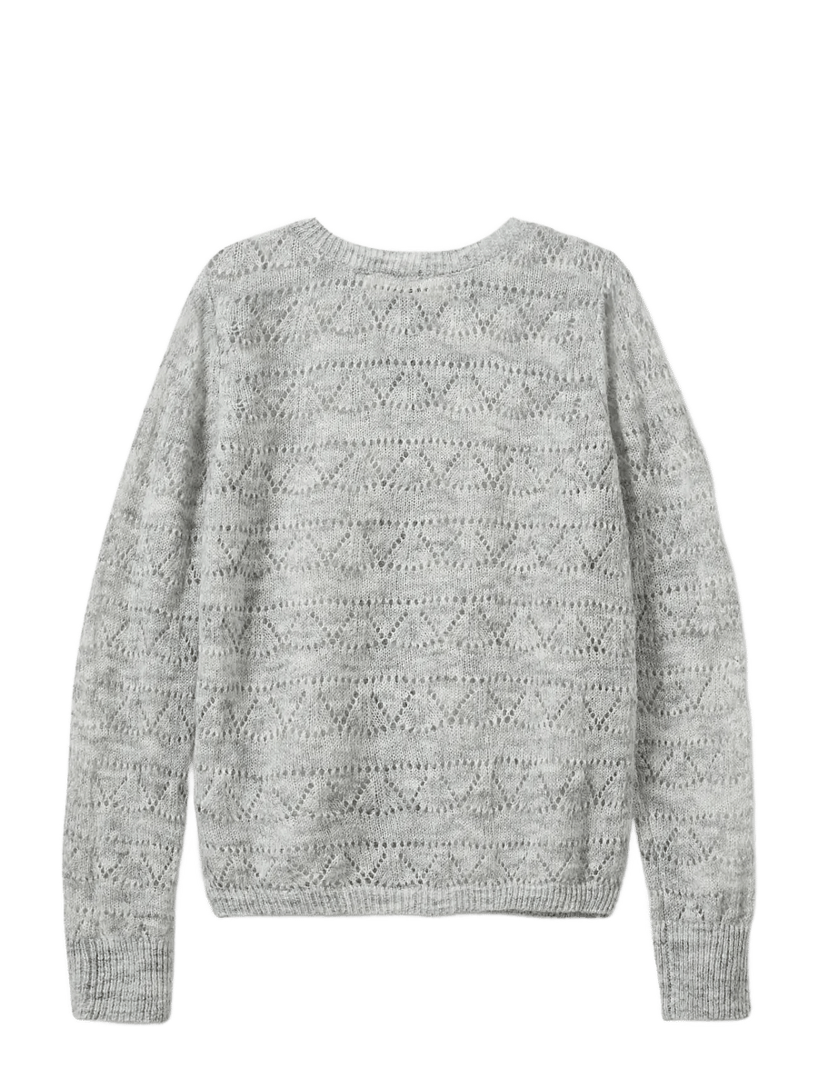 Sofie Schnoor Young - CisseSY Cardigan - cardigans - grey melange - 1