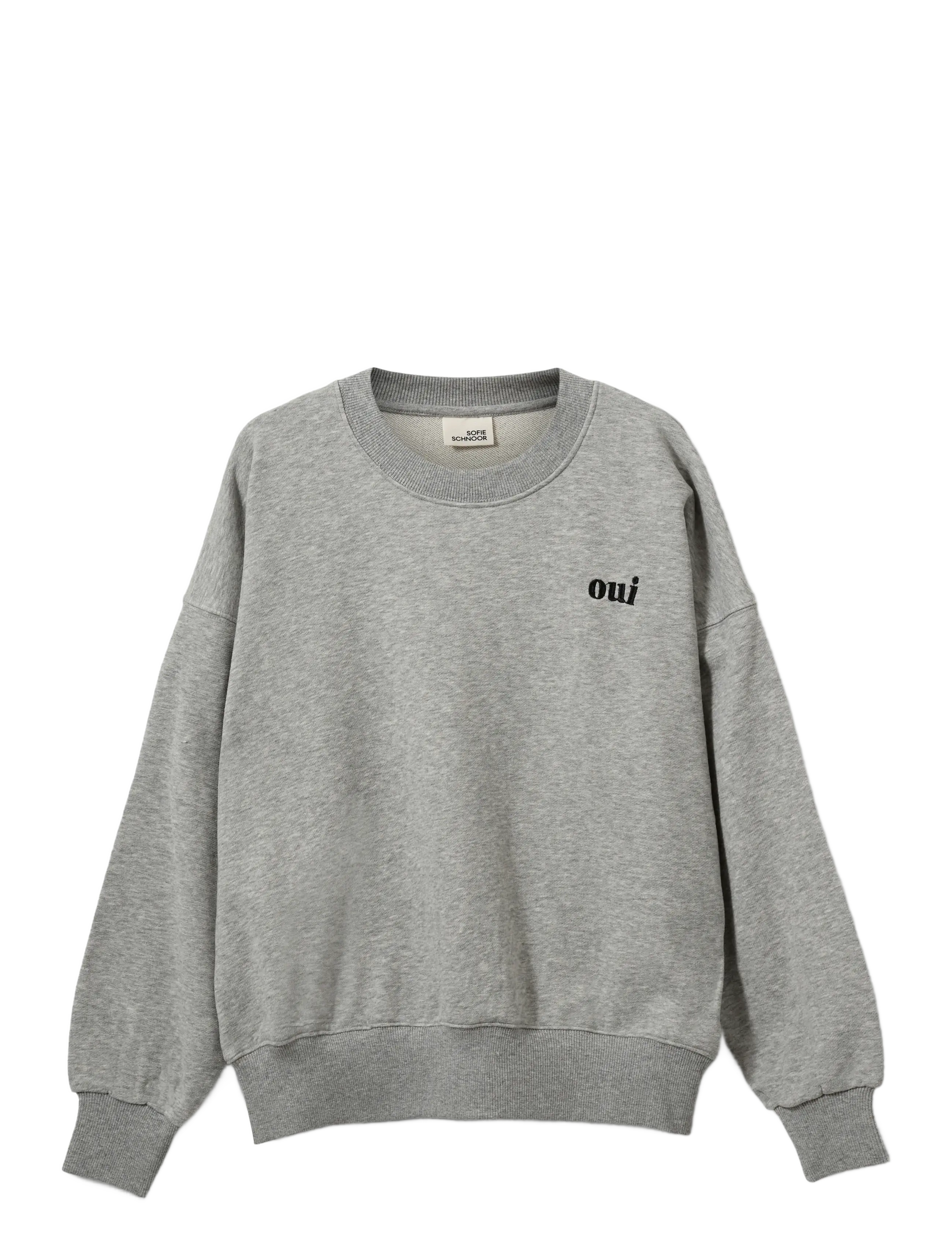 Sofie Schnoor Young EliSY Sweatshirt - Sweatshirts - GREY MELANGE / grey
