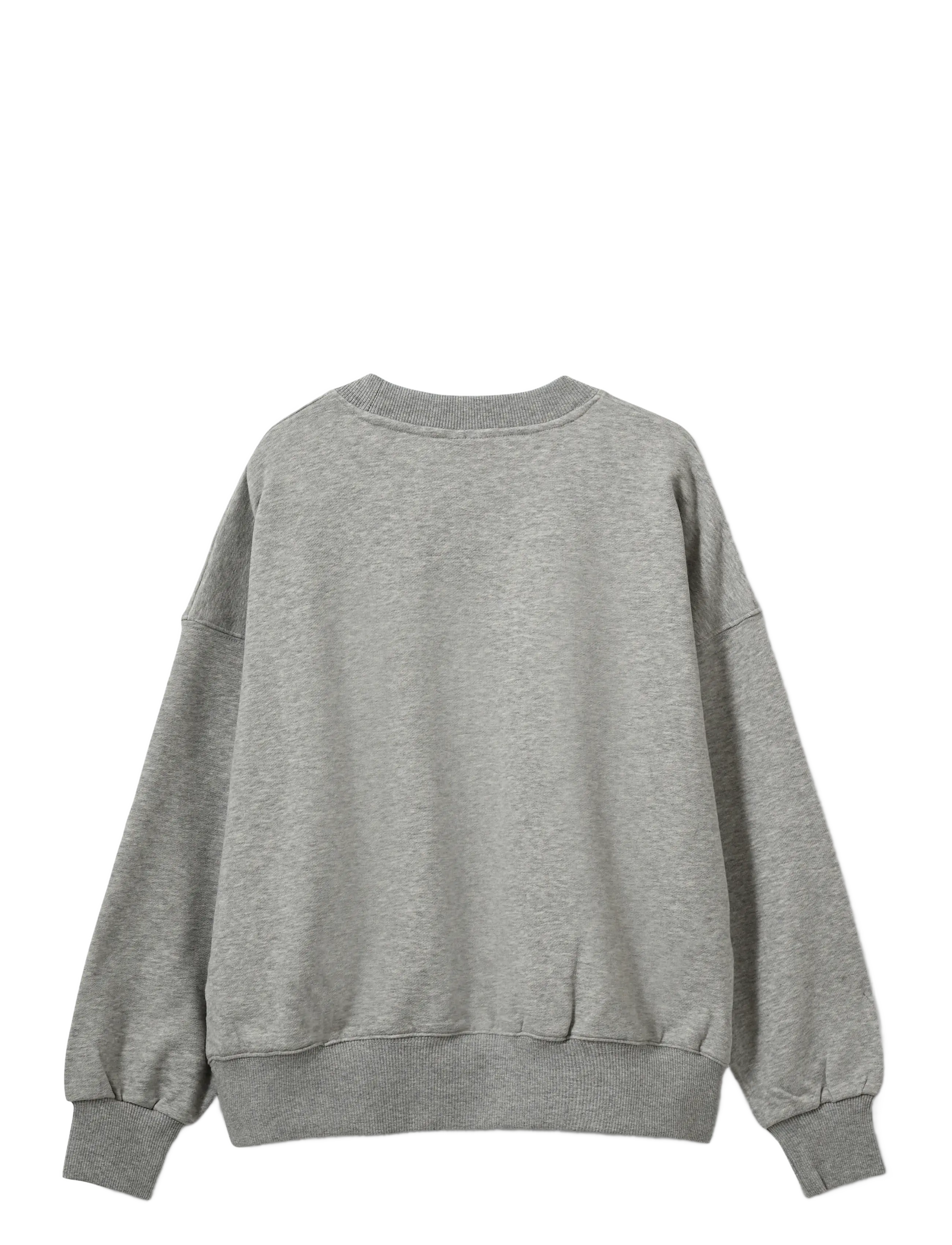 Sofie Schnoor Young - EliSY Sweatshirt - collegepaidat - grey melange - 1