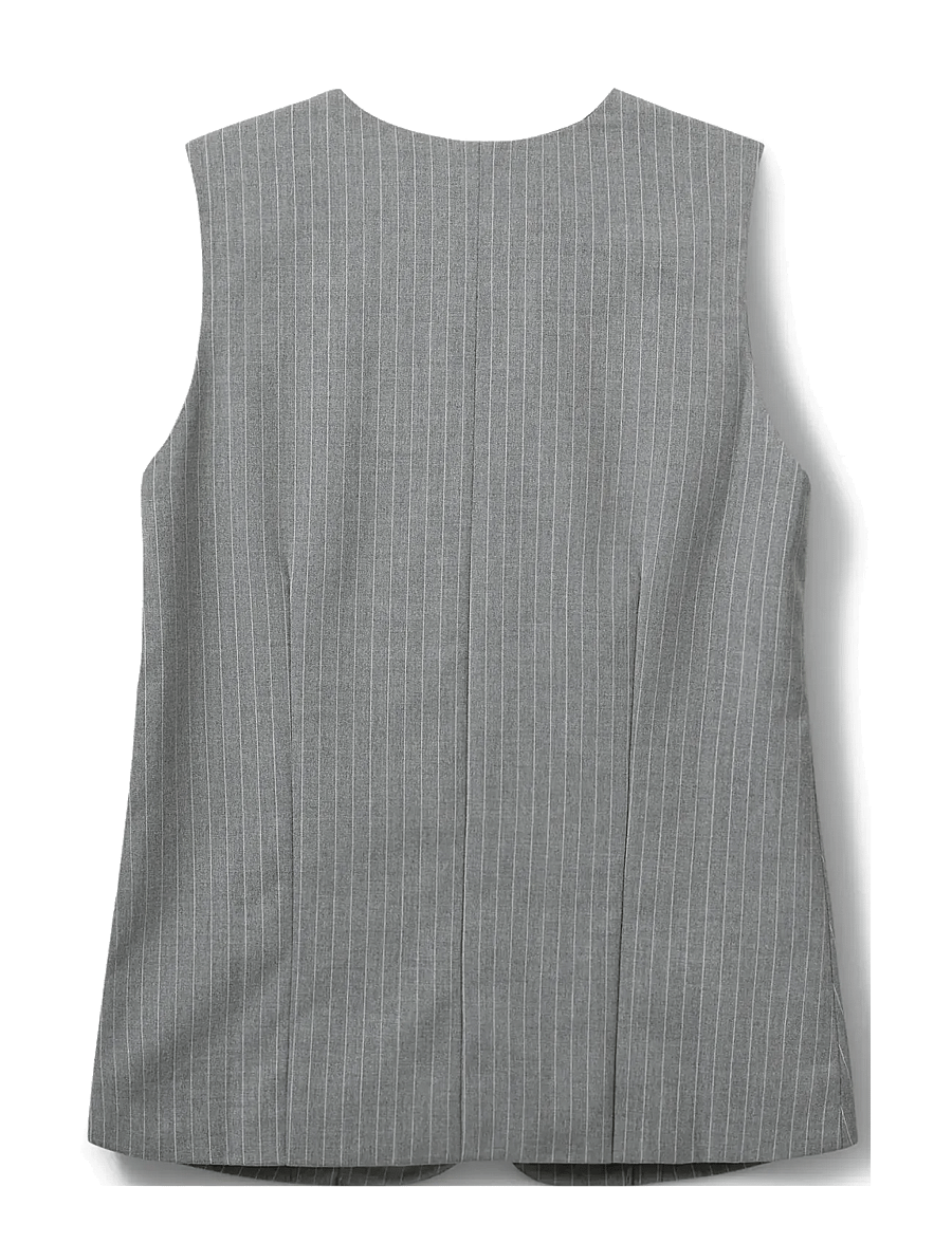 Sofie Schnoor Young - MerthaSY Vest - veste - grey melange - 1