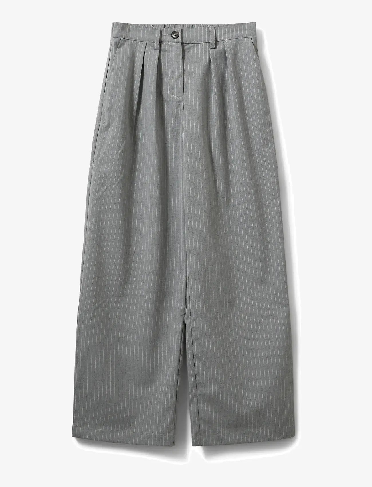 Sofie Schnoor Young - MALINASY TROUSERS - byxor - grey melange - 0