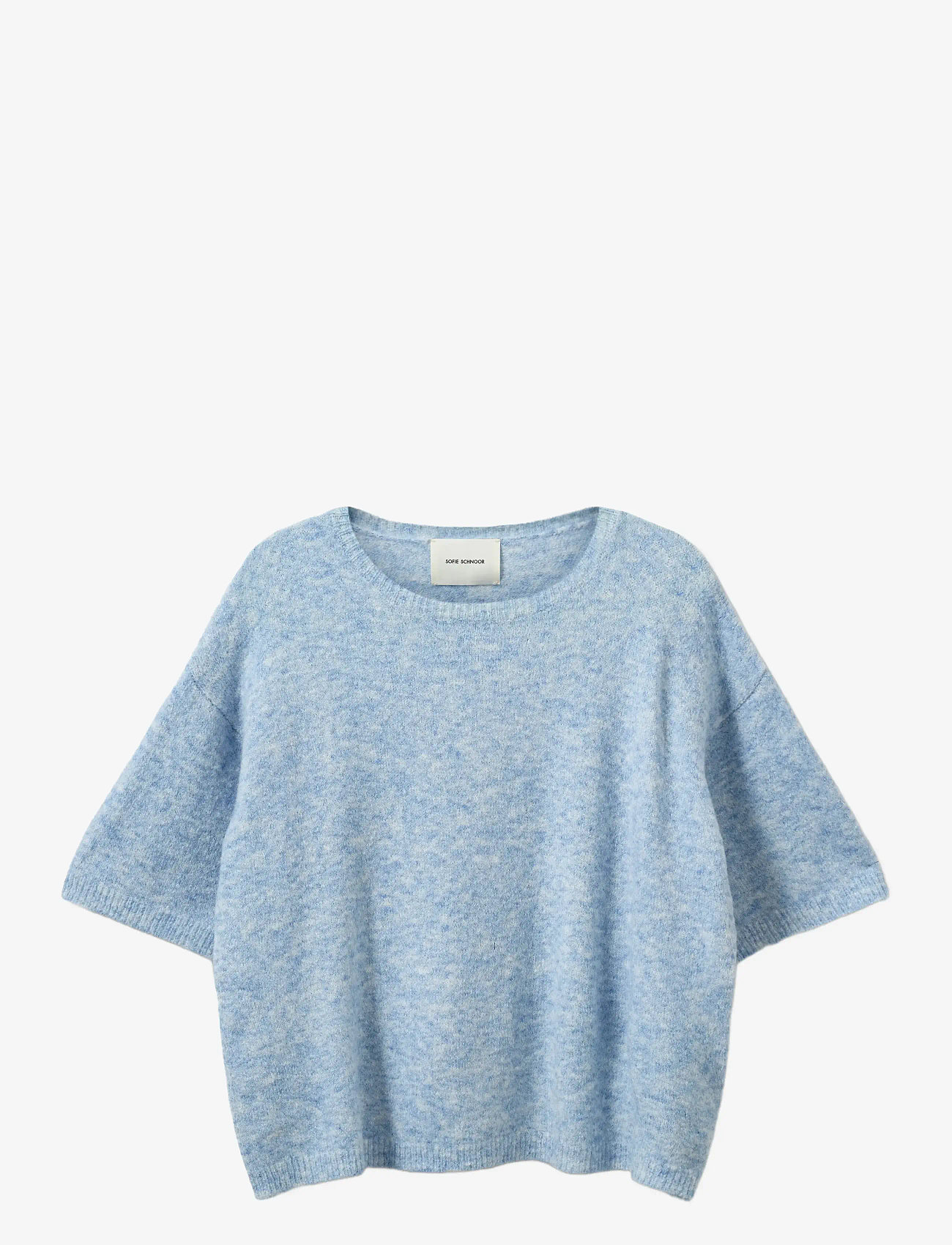 Sofie Schnoor Young - CerinSY Blouse - striktrøjer - light blue melange - 0