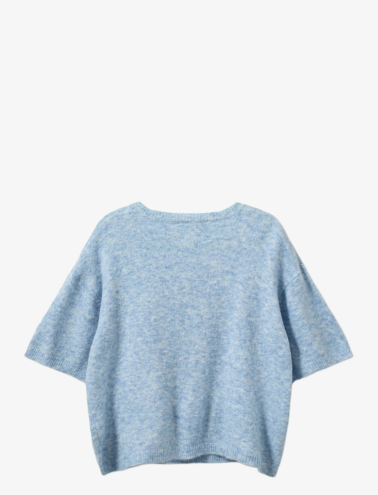 Sofie Schnoor Young - CerinSY Blouse - striktrøjer - light blue melange - 1