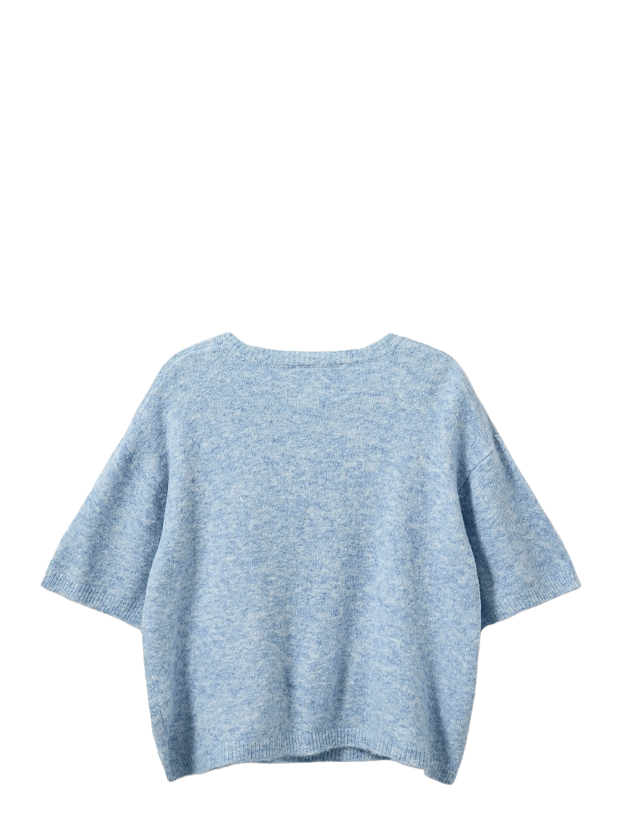 Sofie Schnoor Young - CerinSY Blouse - striktrøjer - light blue melange - 1