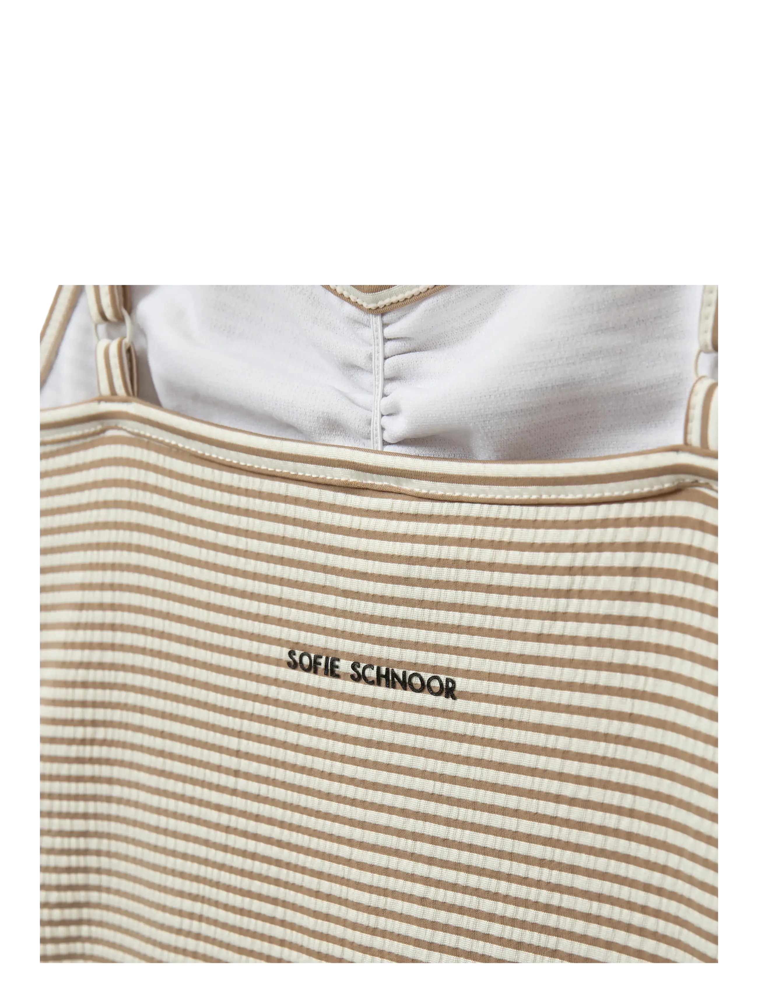 Sofie Schnoor Young - BritalianaSY Swimsuit - uv-kaitsega riided - warm stone stripe - 2