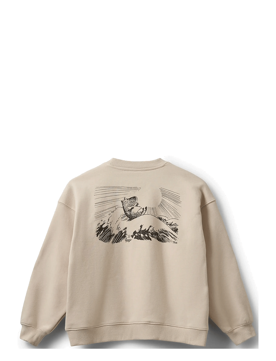 Sofie Schnoor Young - ElinSY Sweatshirt - sweatshirts - fog - 1
